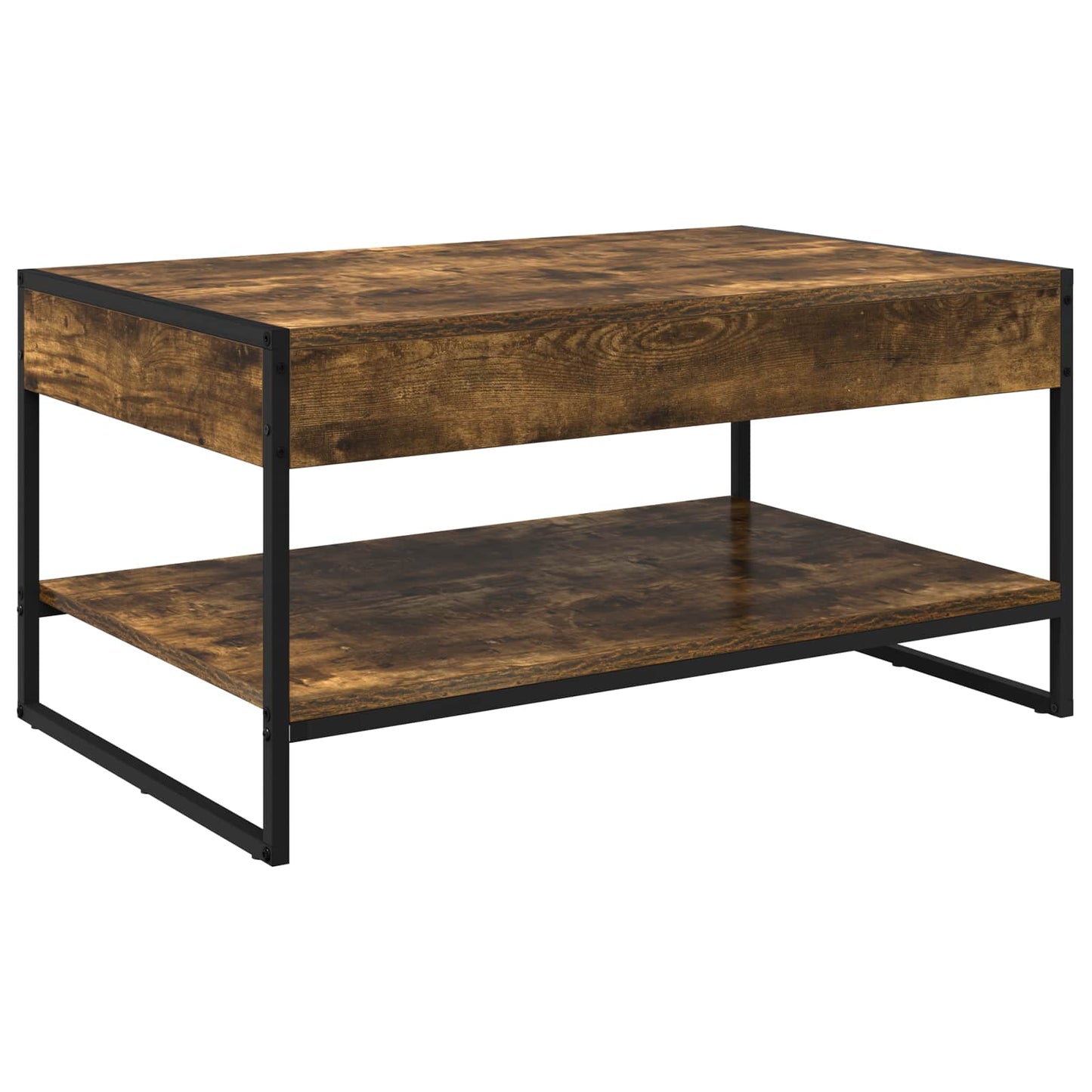 Kaffebord Røyk Eik 80 x 50 x 40 cm Konstruert tre