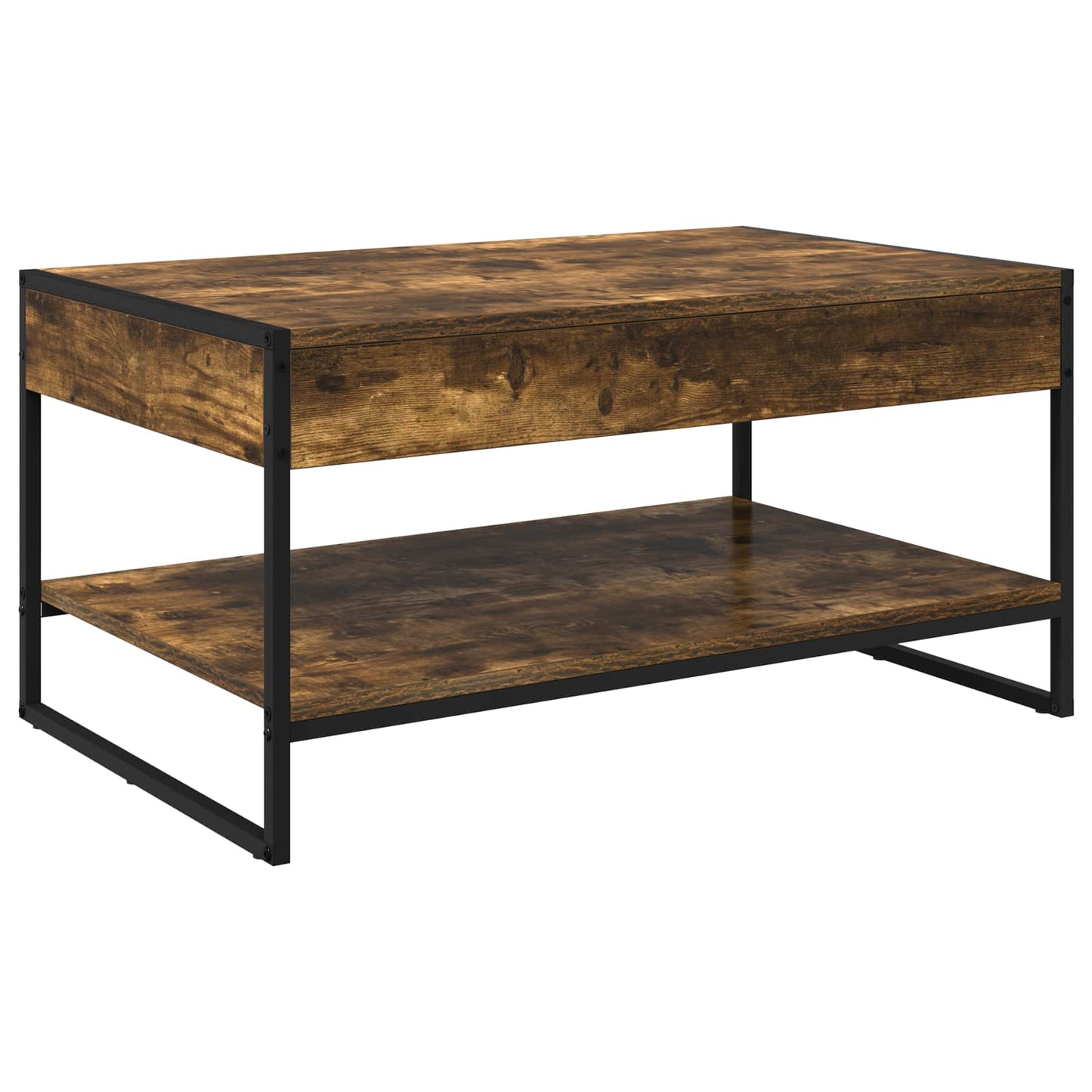 Kaffebord Røyk Eik 80 x 50 x 40 cm Konstruert tre