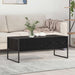 Kaffebord med skuff Svart Eik 100 x 46 x 40 cm Konstruert tre