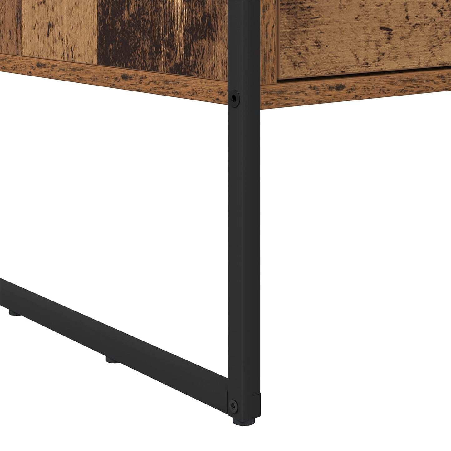 Kaffebord med skuff Gamle tre 100 x 46 x 40 cm Konstruert tre