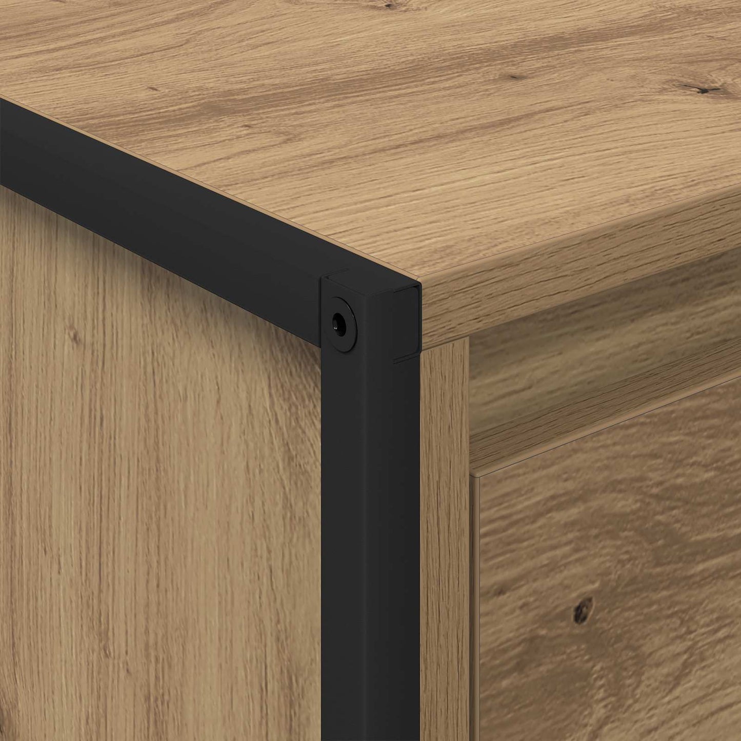 Kaffebord Kunstnerisk Eik 100 x 46 x 40 cm Konstruert tre