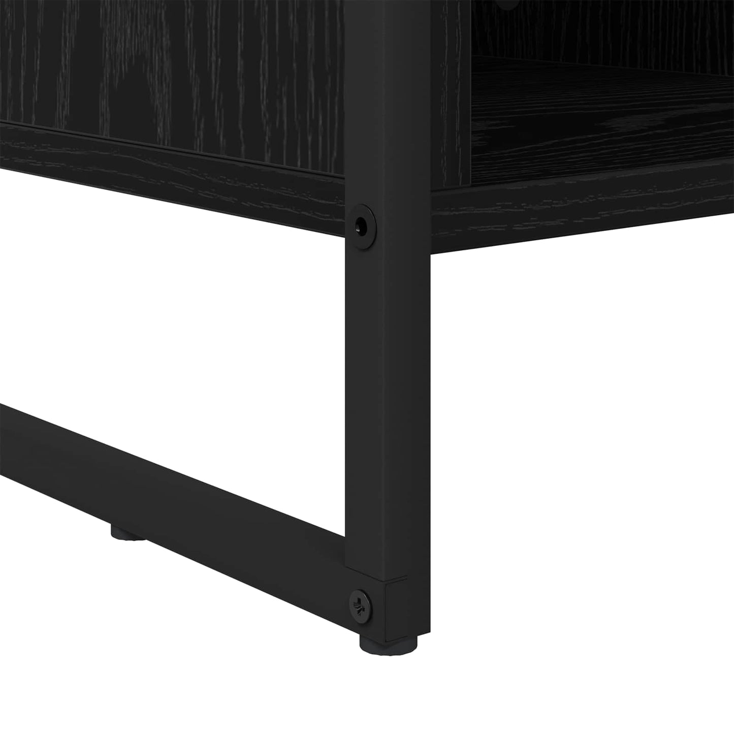 Sko Skap 60 x 35 x 44 cm Konstruert tre Svart Eik