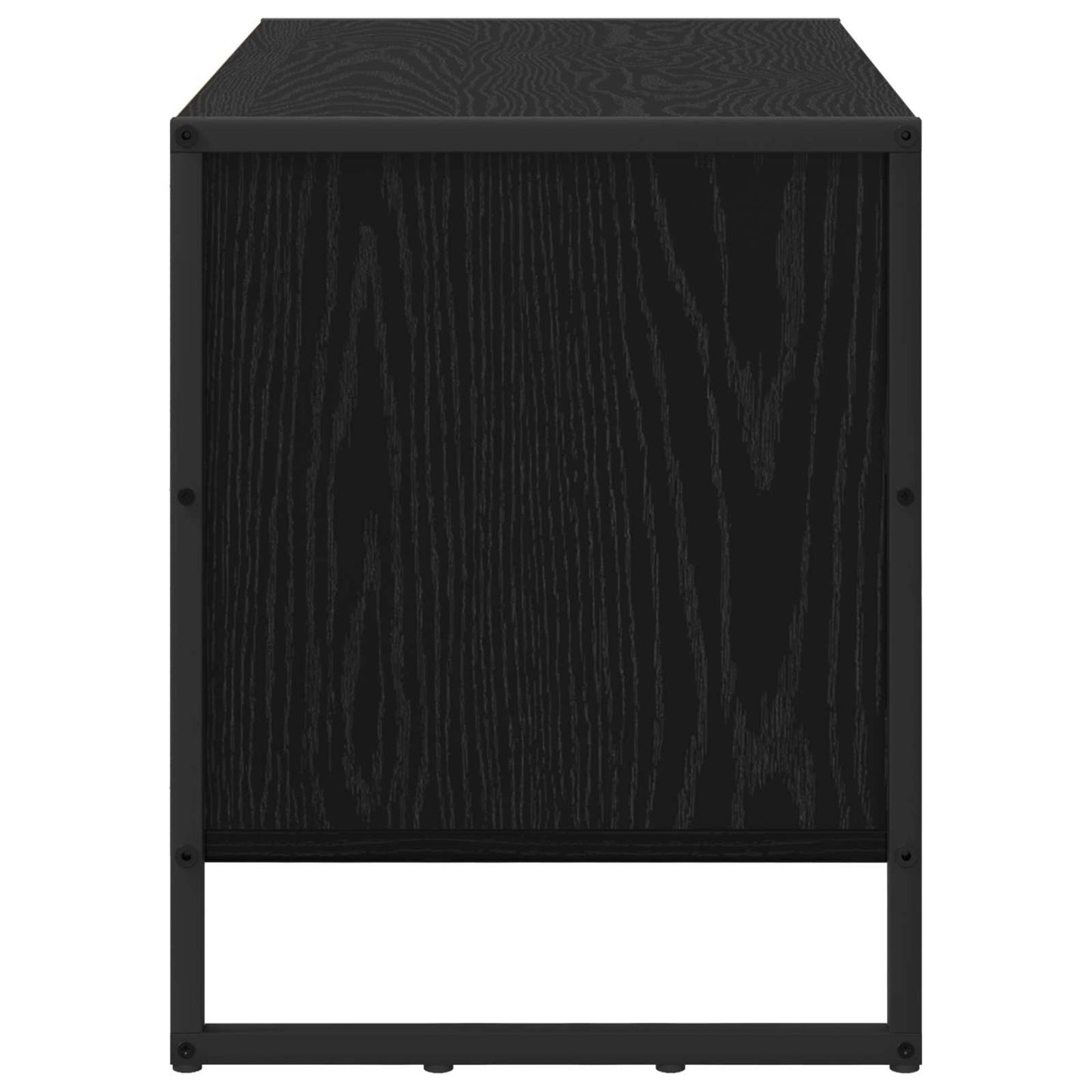 Sko Skap 60 x 35 x 44 cm Konstruert tre Svart Eik