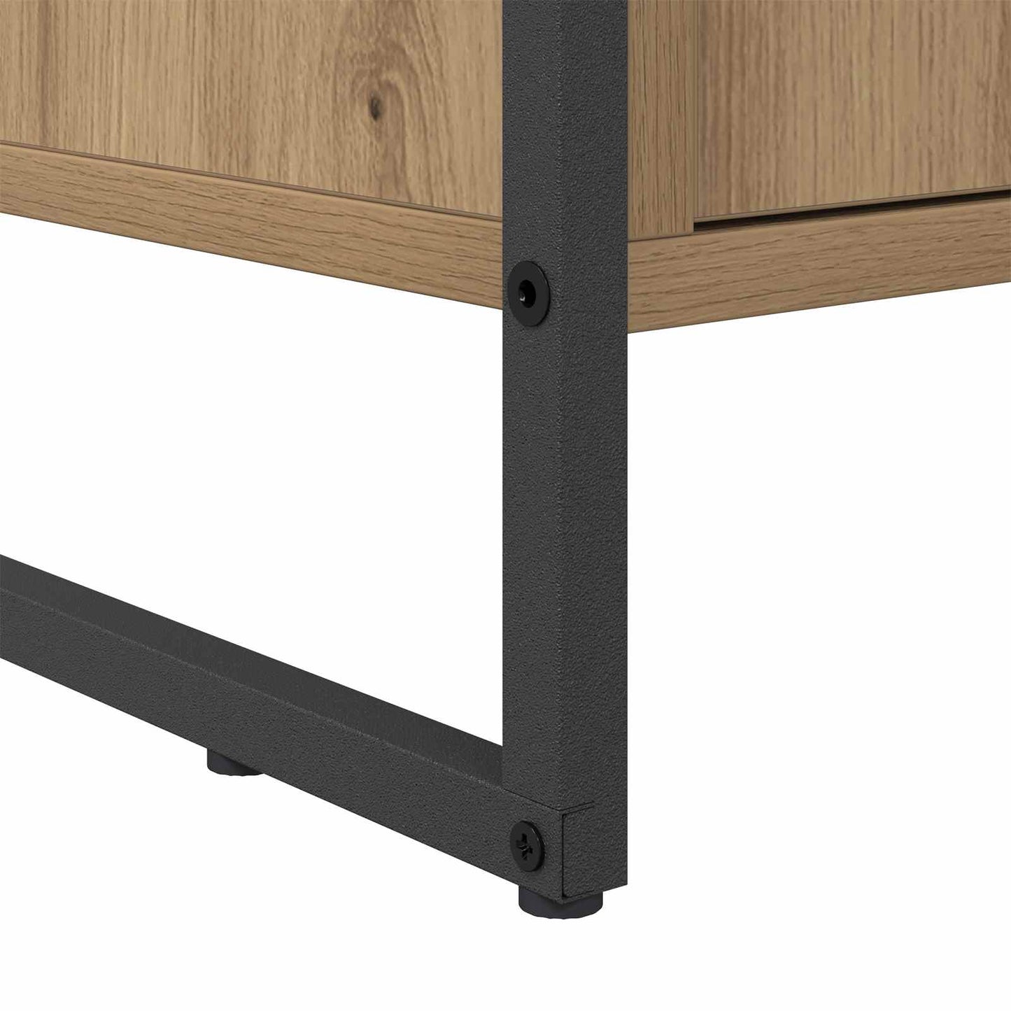 Sko Skap Kunstnerisk Eik 79 x 36 x 100 cm Konstruert tre