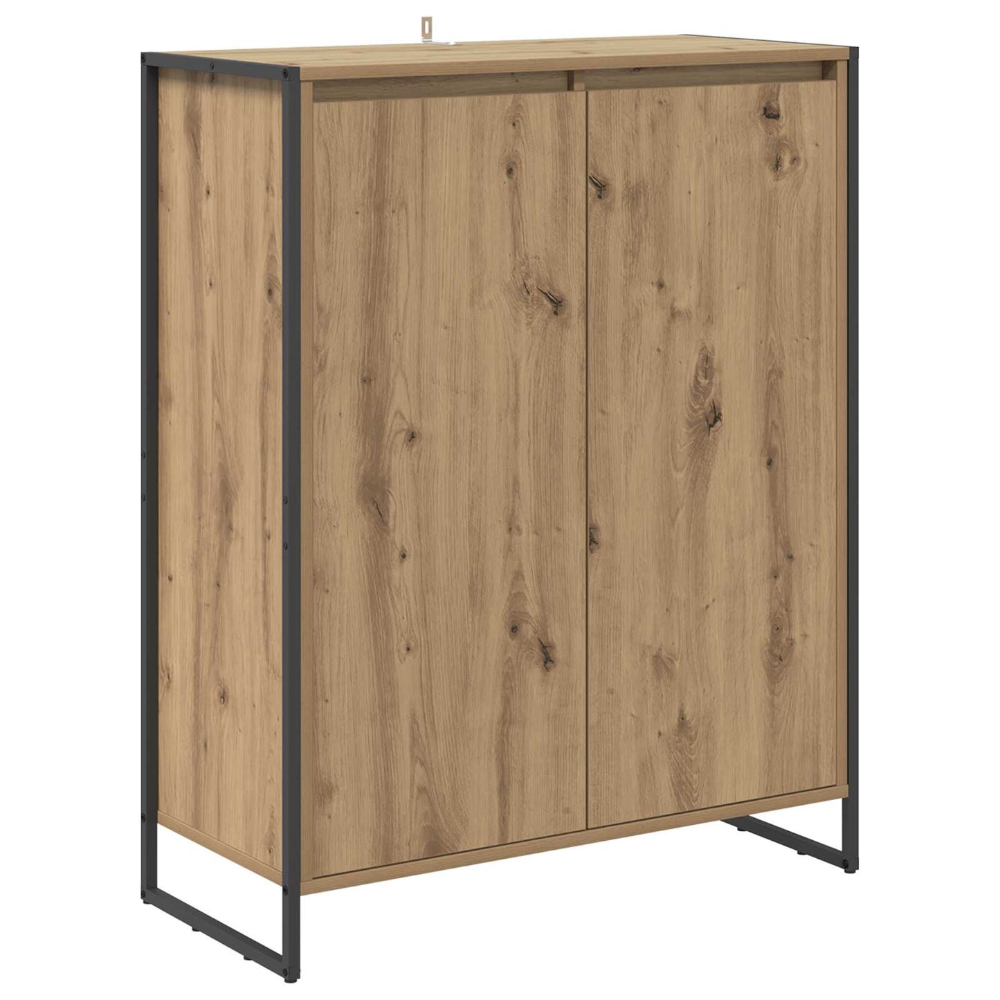 Sko Skap Kunstnerisk Eik 79 x 36 x 100 cm Konstruert tre
