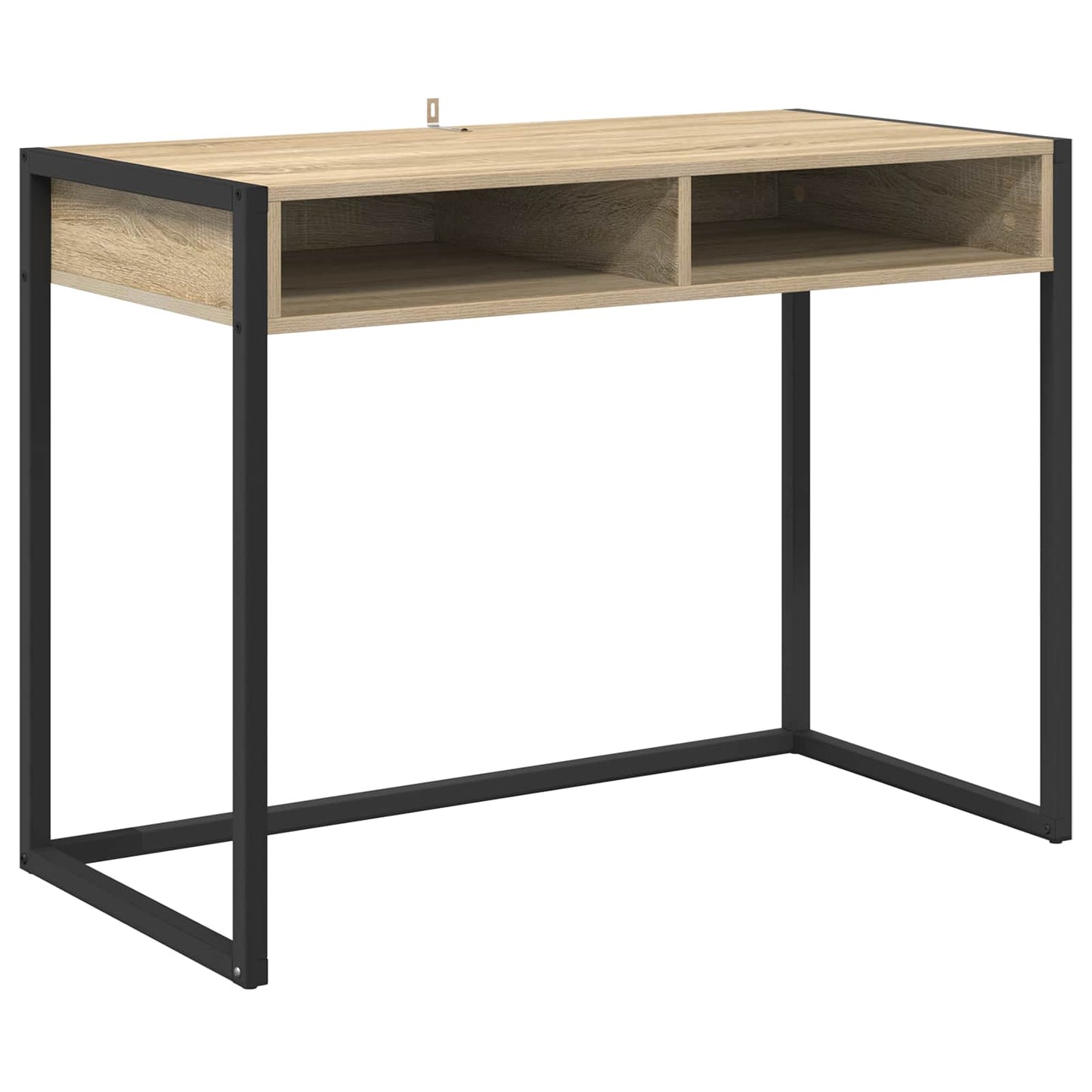 Skrivebord med lagring Sonoma 100 x 50 x 75 cm Konstruert tre