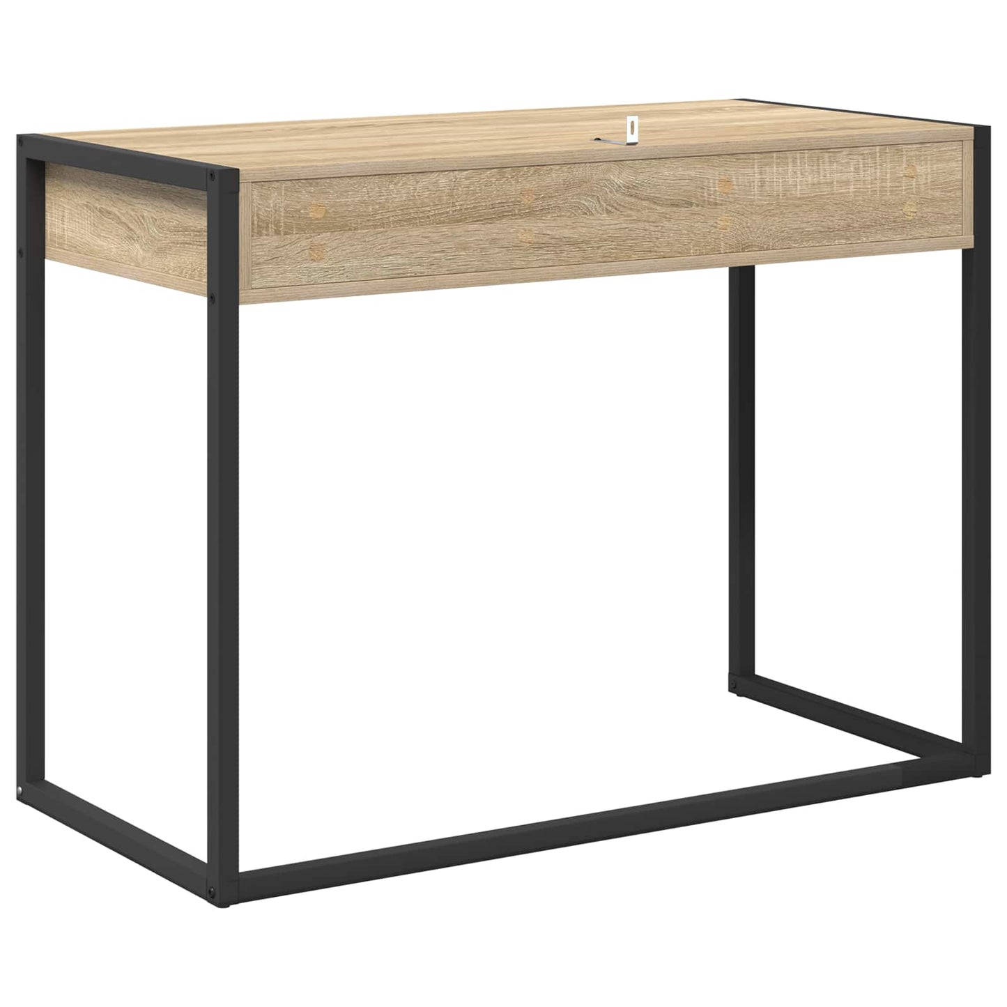 Skrivebord med lagring Sonoma 100 x 50 x 75 cm Konstruert tre
