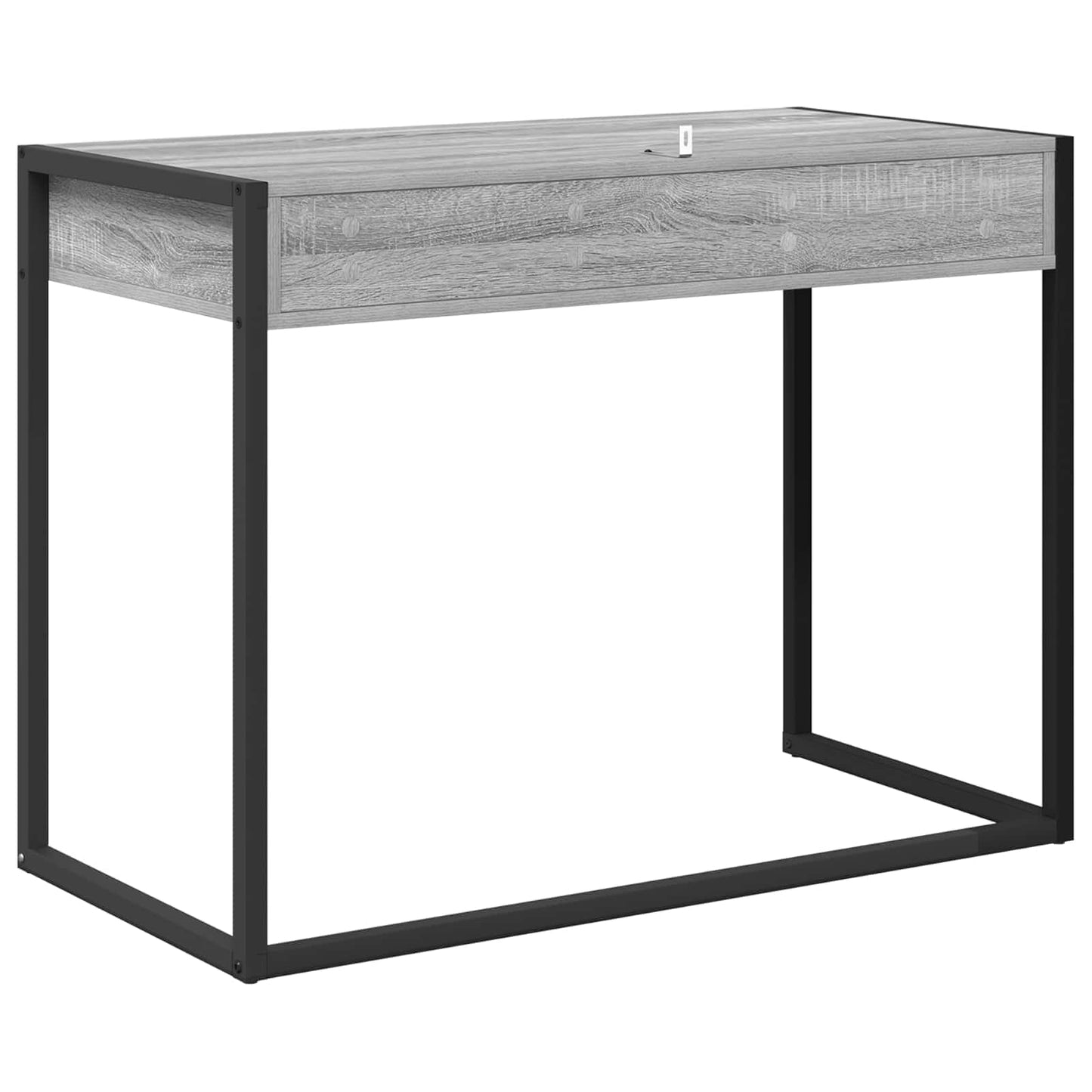 Skrivebord Grå Sonoma 100 x 50 x 75 cm Konstruert tre