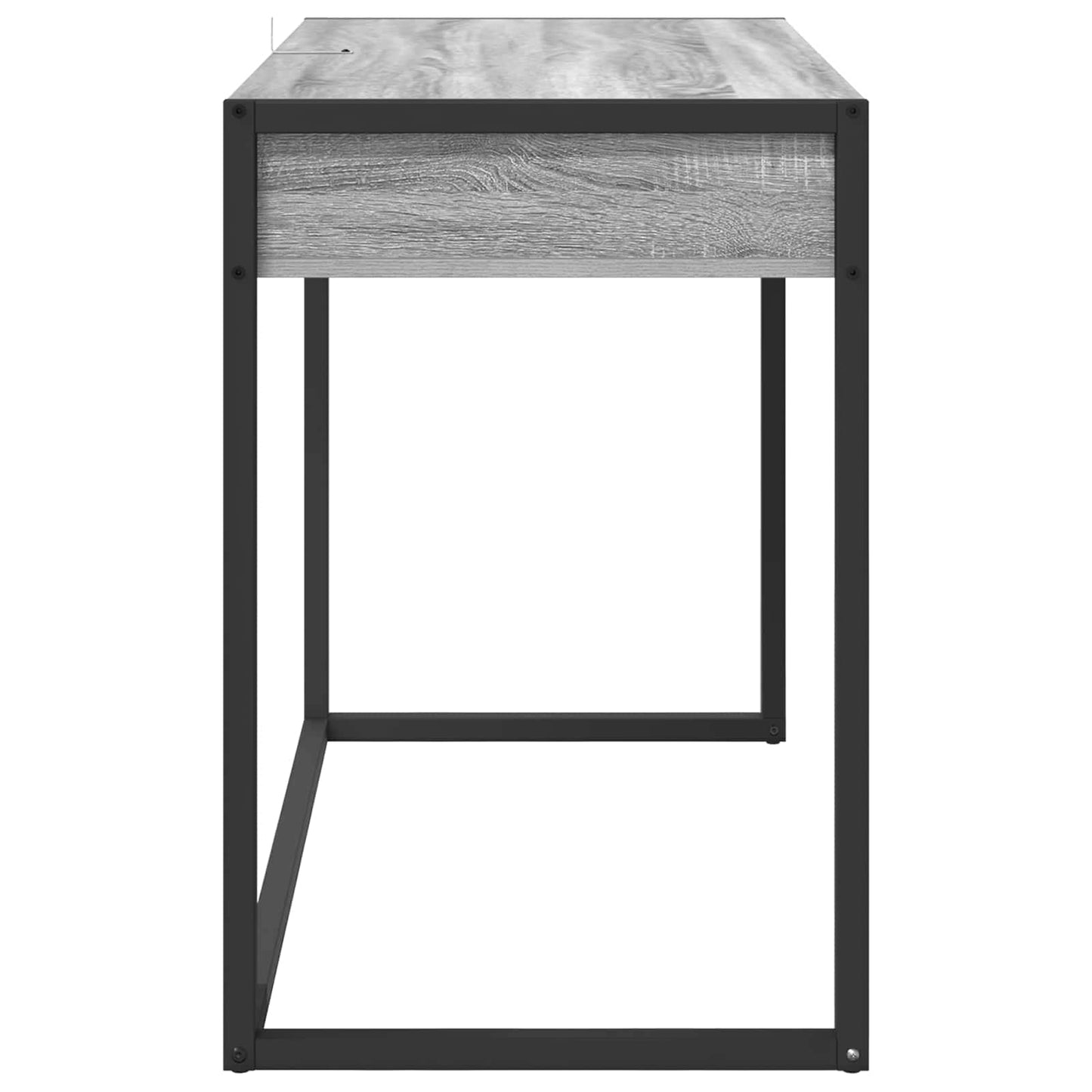 Skrivebord Grå Sonoma 100 x 50 x 75 cm Konstruert tre