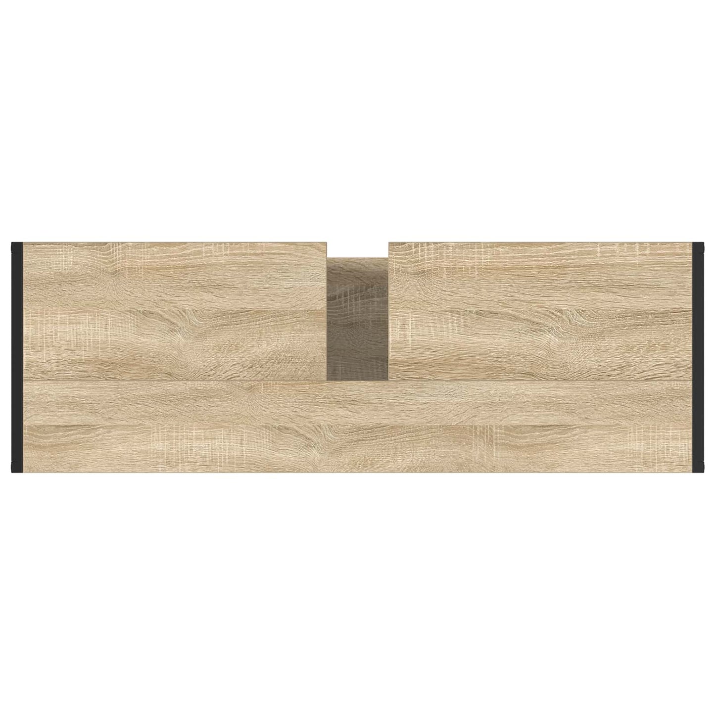 Baderomsskap med lagring Sonoma 90 x 30 x 60 cm Konstruert tre