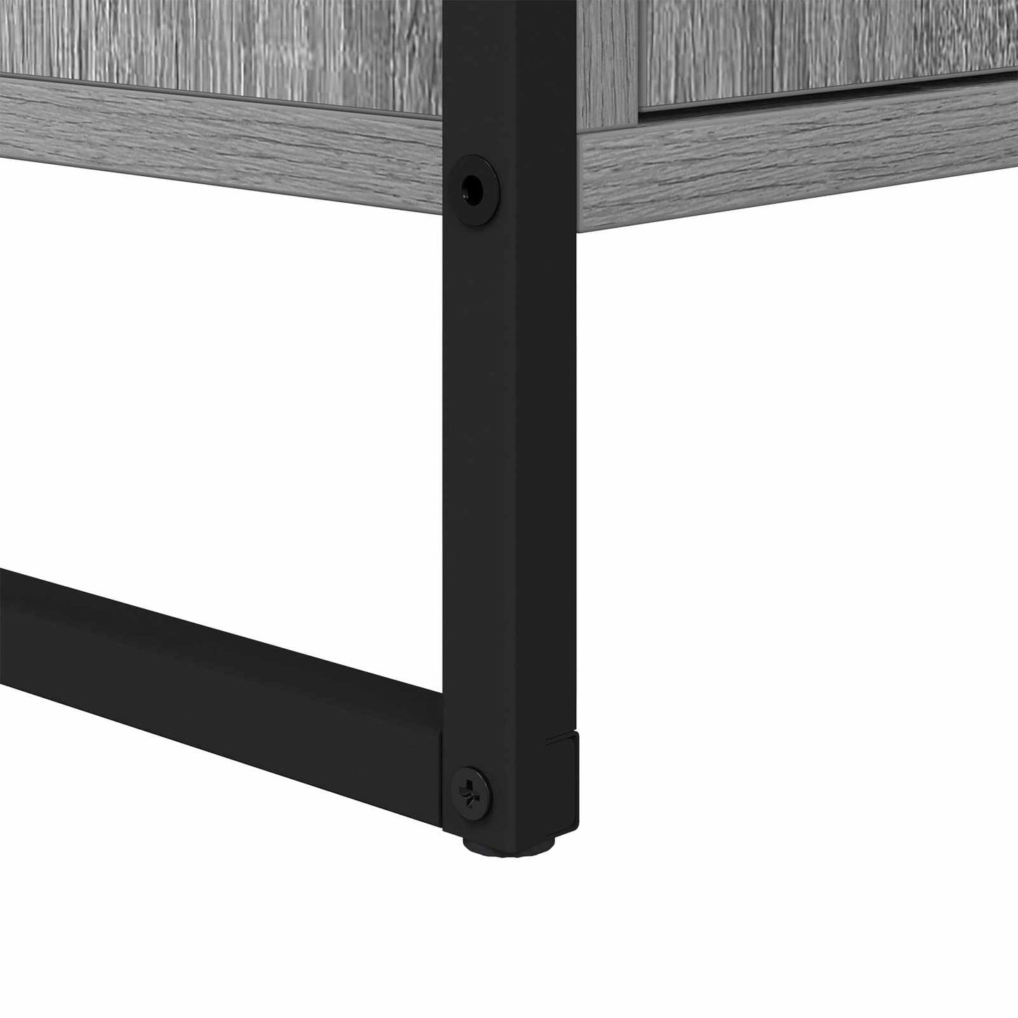Baderomsskap med dør Grå Sonoma 60 x 30 x 60 cm Konstruert tre
