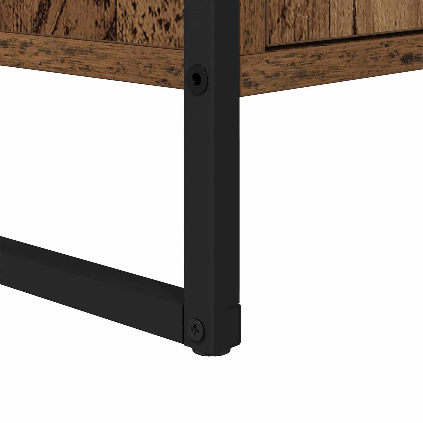 Baderomsskap med dør Gamle tre 60 x 30 x 60 cm Konstruert tre