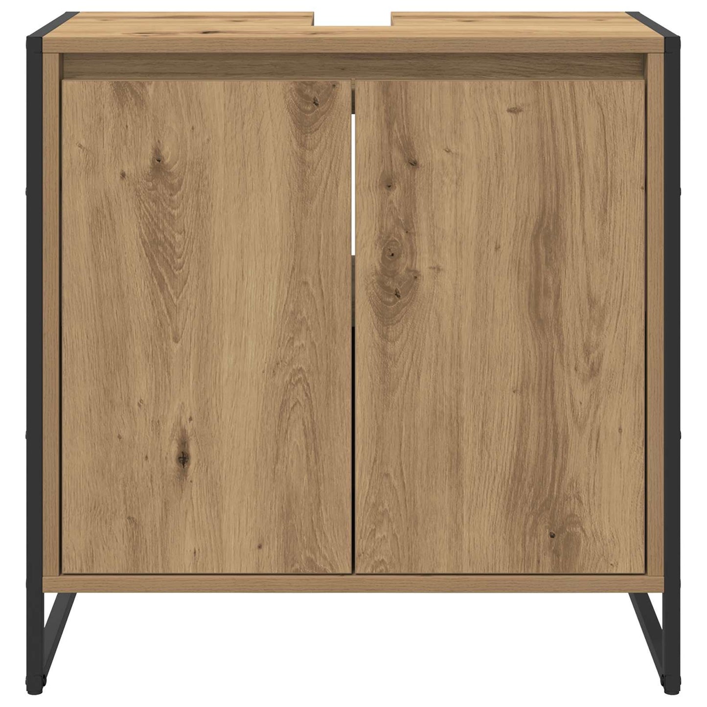 Baderomsskap Kunstnerisk Eik 60 x 30 x 60 cm Konstruert tre