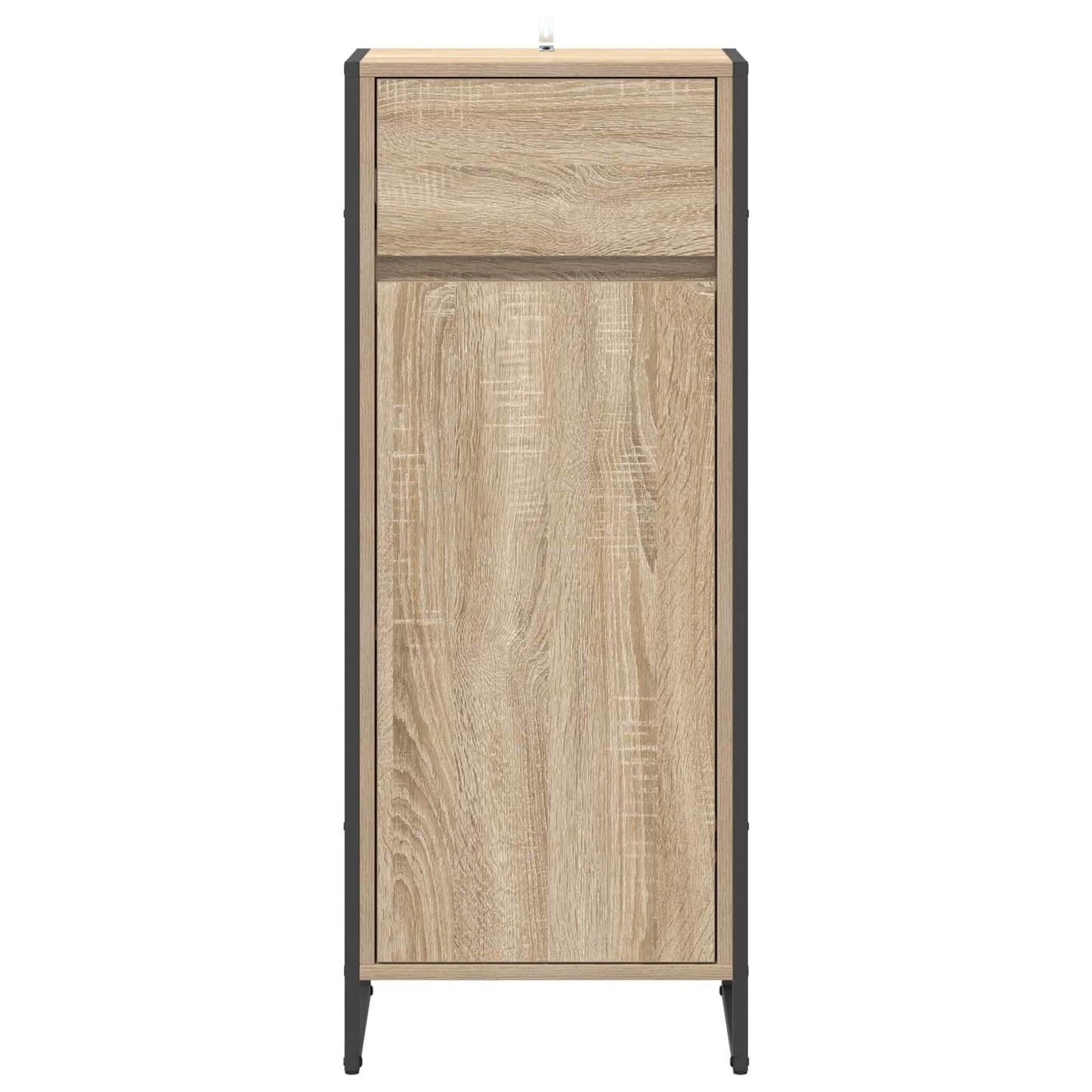 Baderomsskap med skuff Sonoma 40 x 30 x 100 cm Konstruert tre