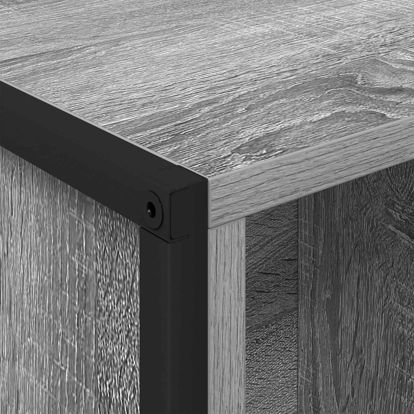 Bokskap Grå Sonoma 99,5 x 30 x 108,5 cm Konstruert tre