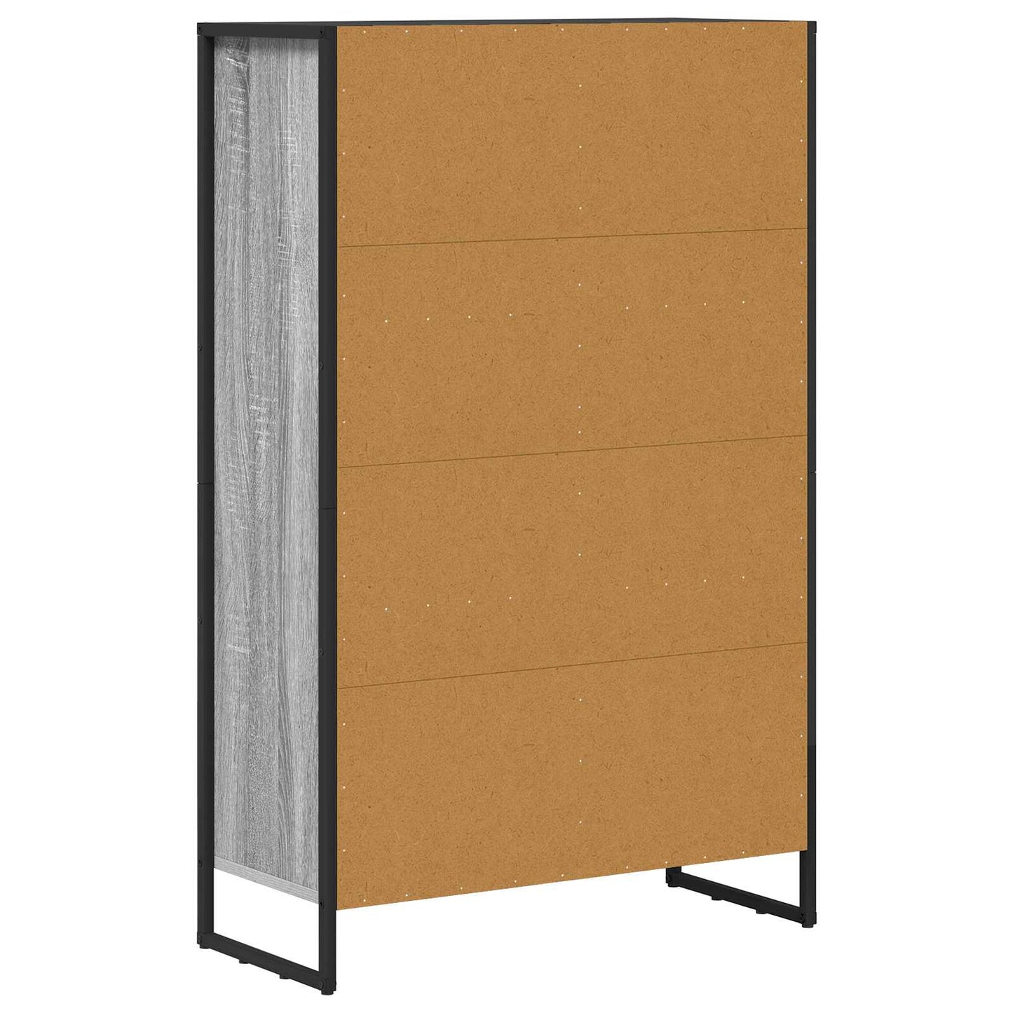 Bokskap Grå Sonoma 99,5 x 30 x 108,5 cm Konstruert tre