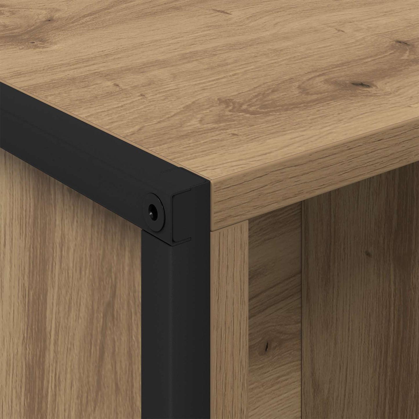 Bokskap Kunstnerisk Eik 99,5 x 30 x 108,5 cm Konstruert tre