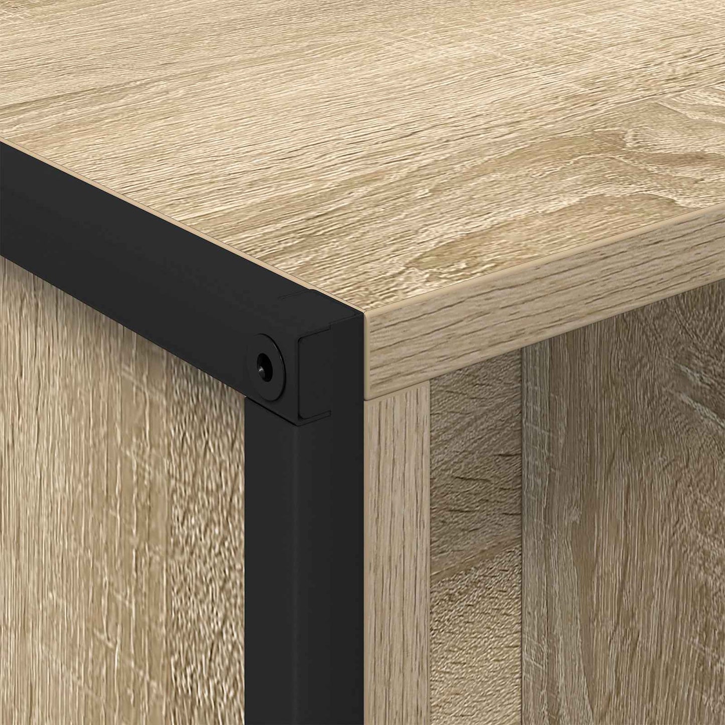 Bokskap Sonoma 68 x 30 x 108.5 cm Konstruert tre