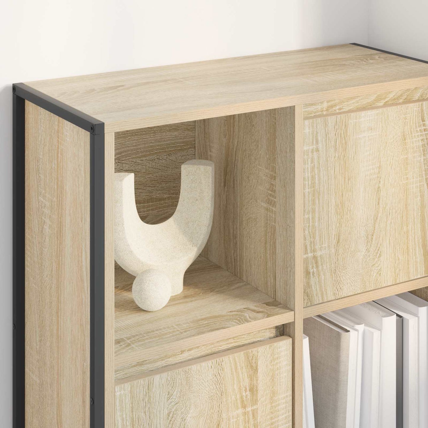 Bokskap Sonoma 68 x 30 x 108.5 cm Konstruert tre