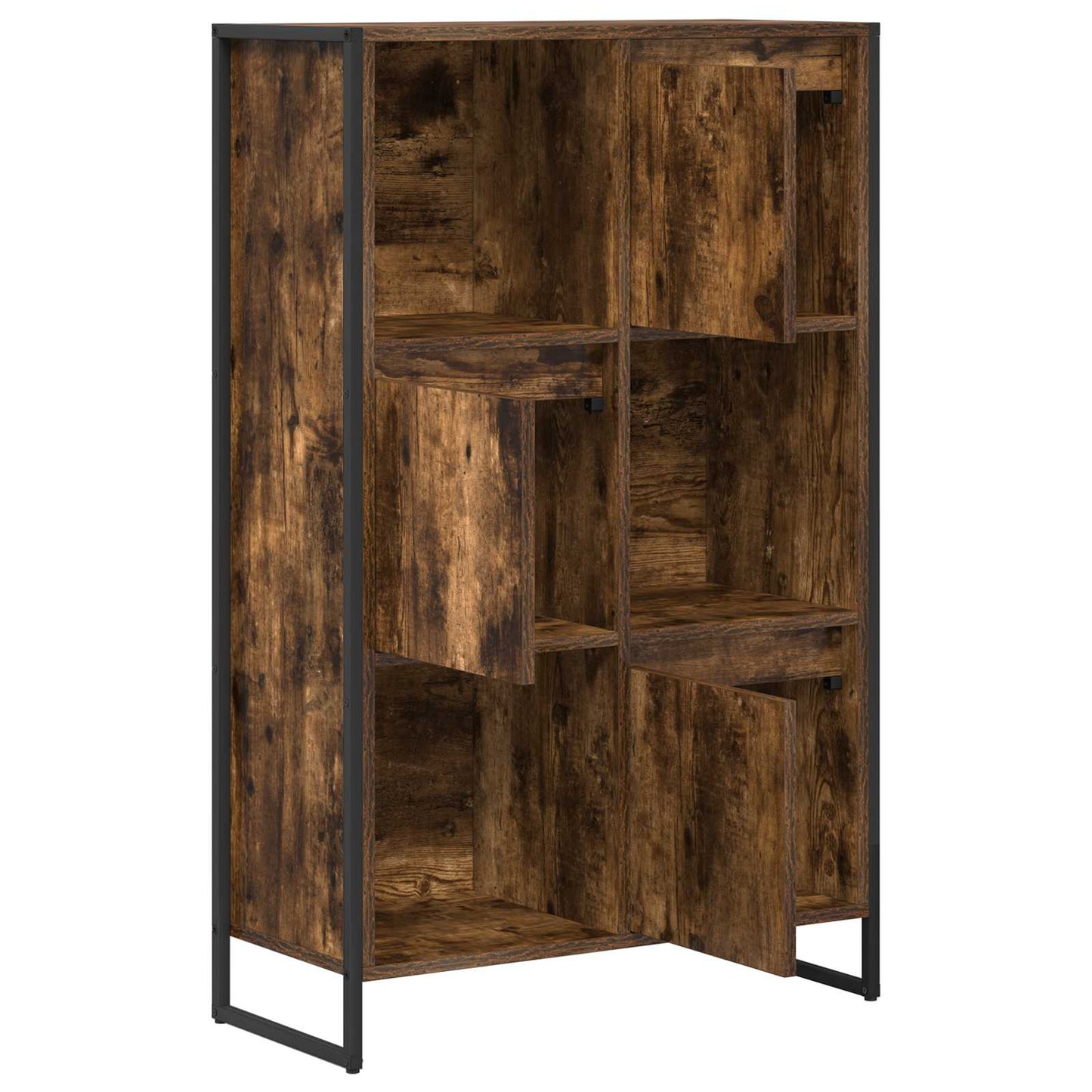Bokskap Røyk Eik 68 x 30 x 108.5 cm Konstruert tre
