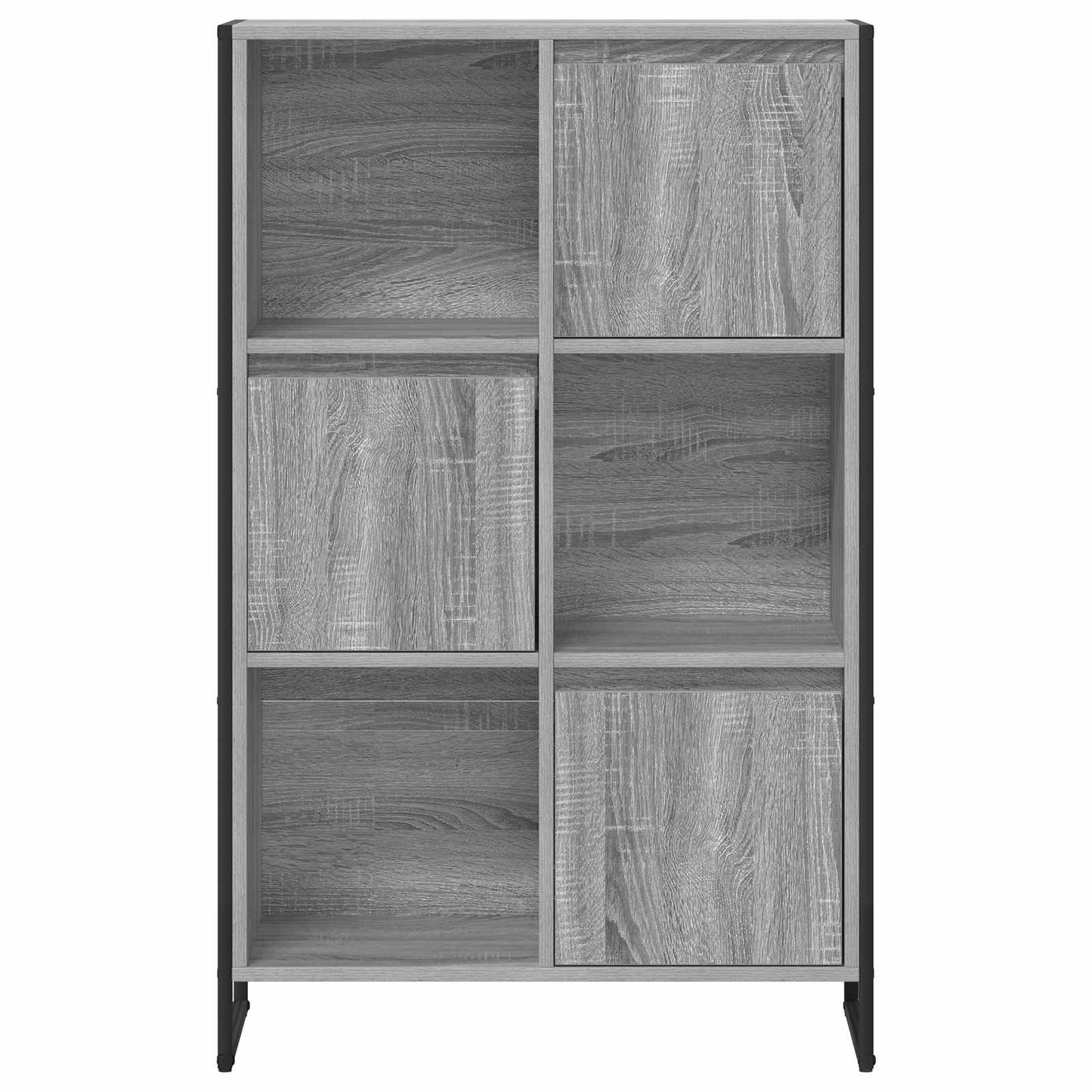 Bokskap Grå Sonoma 68 x 30 x 108.5 cm Konstruert tre