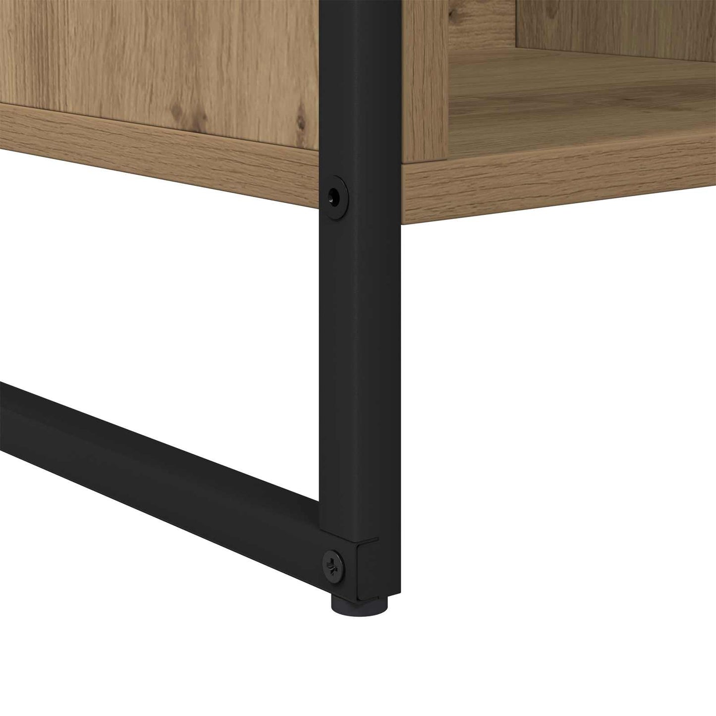 Bokskap Kunstnerisk Eik 68 x 30 x 108.5 cm Konstruert tre