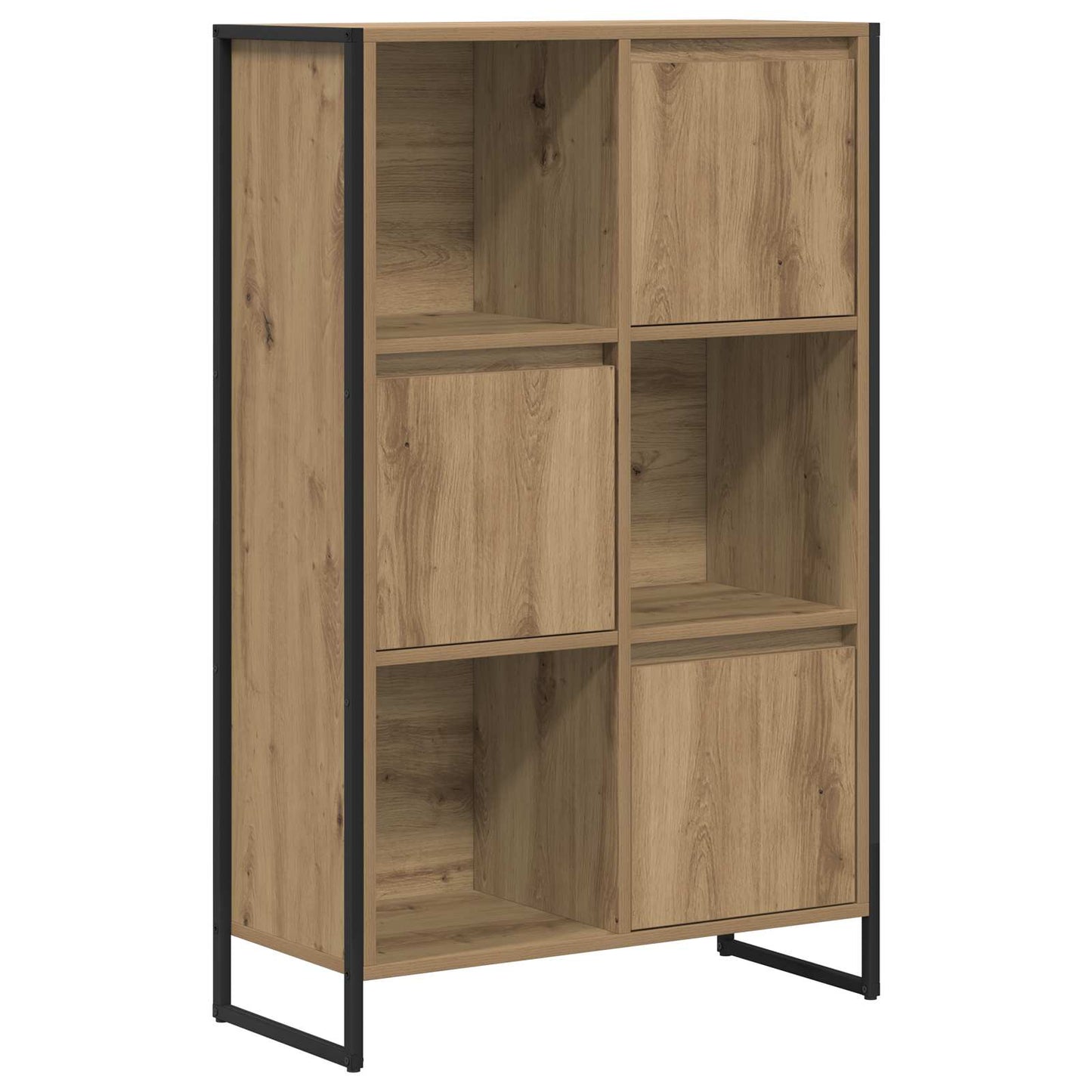 Bokskap Kunstnerisk Eik 68 x 30 x 108.5 cm Konstruert tre