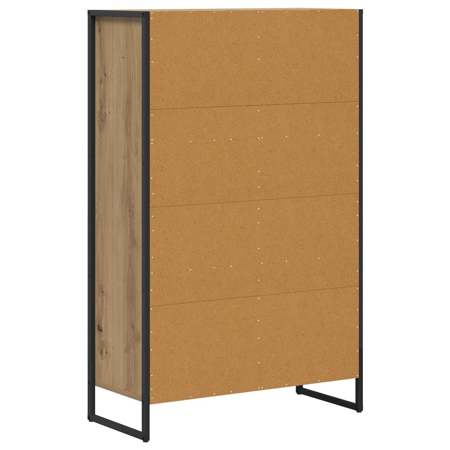 Bokskap Kunstnerisk Eik 68 x 30 x 108.5 cm Konstruert tre