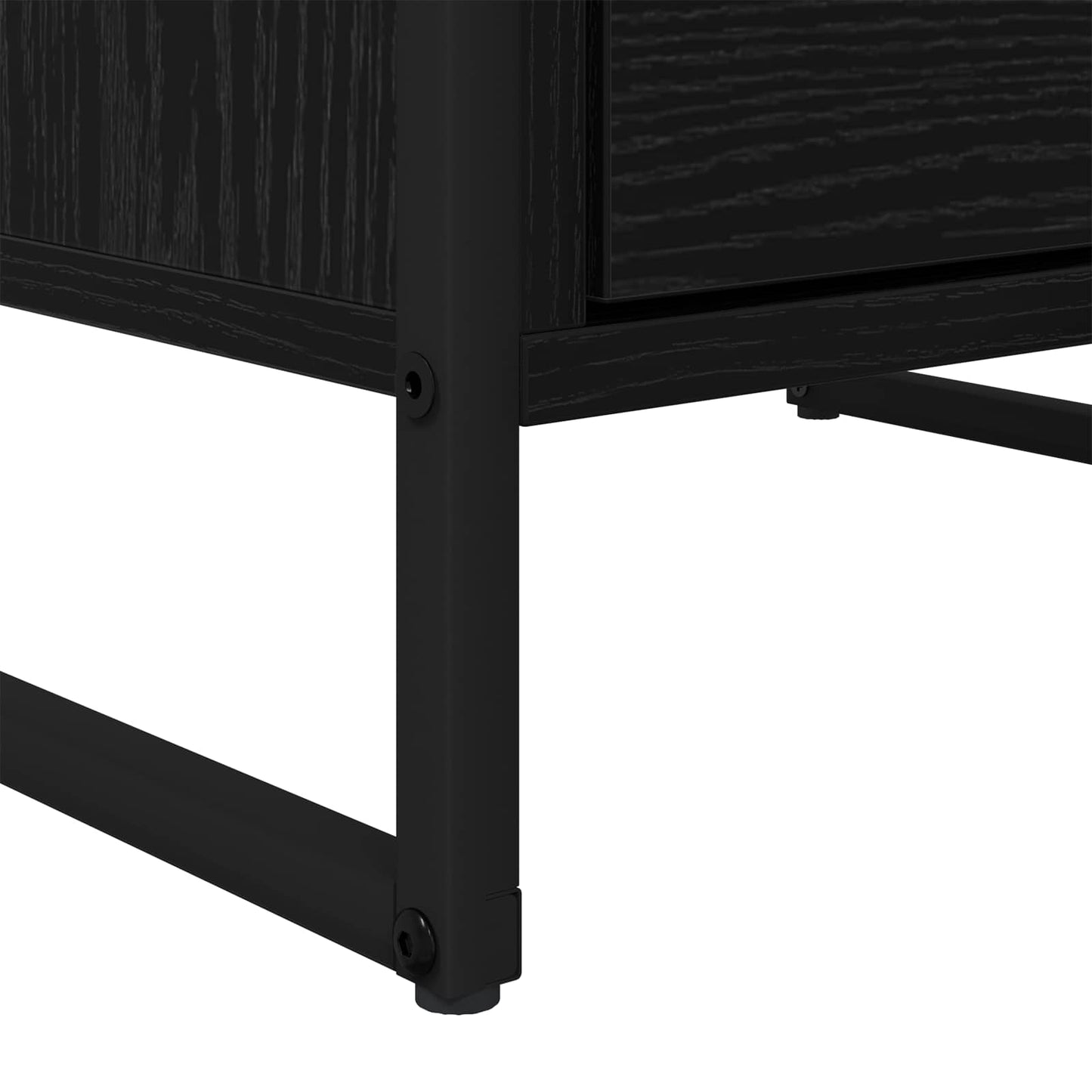 Serviesskap Svart Eik 42 x 36 x 75.5 cm Konstruert tre