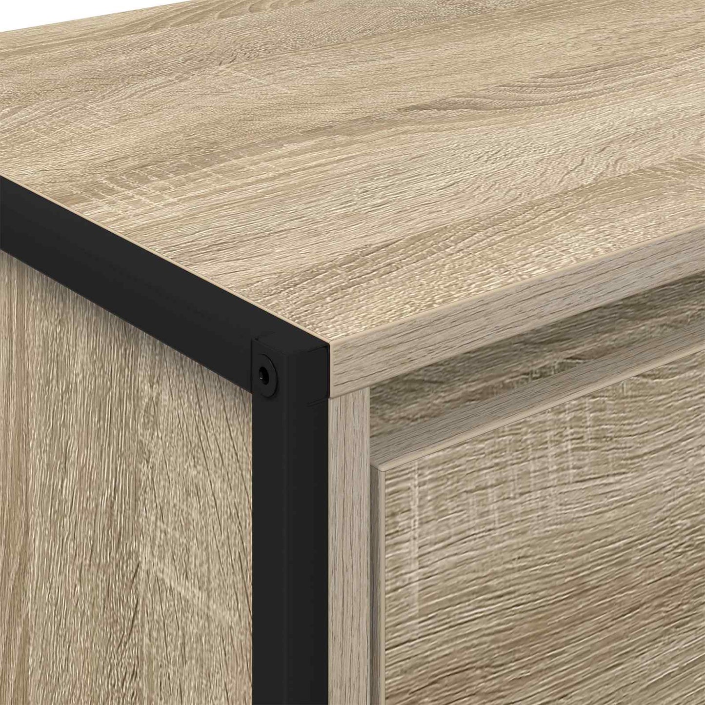 Serviesskap med skuff Sonoma 42 x 36 x 75.5 cm Konstruert tre