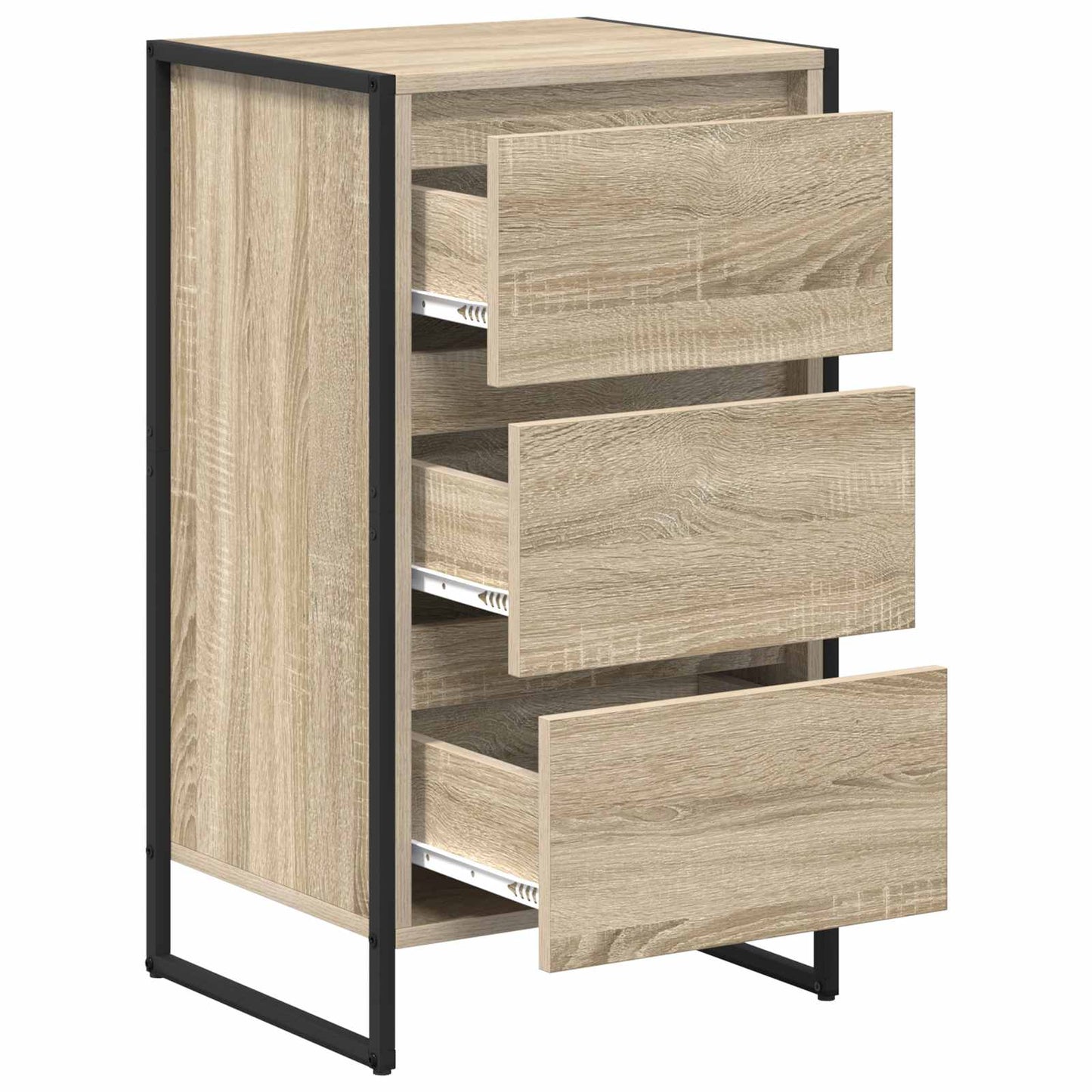 Serviesskap med skuff Sonoma 42 x 36 x 75.5 cm Konstruert tre