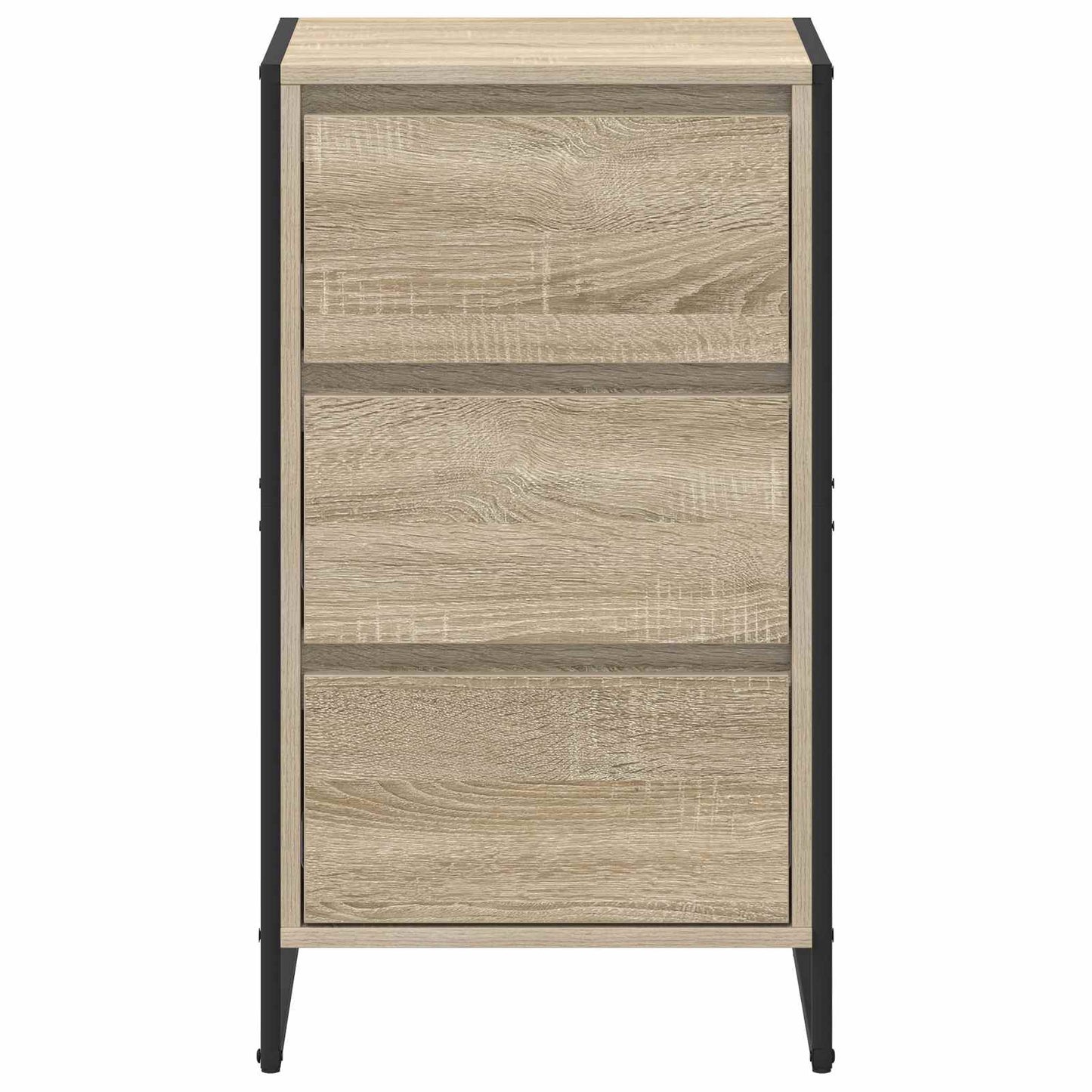 Serviesskap med skuff Sonoma 42 x 36 x 75.5 cm Konstruert tre