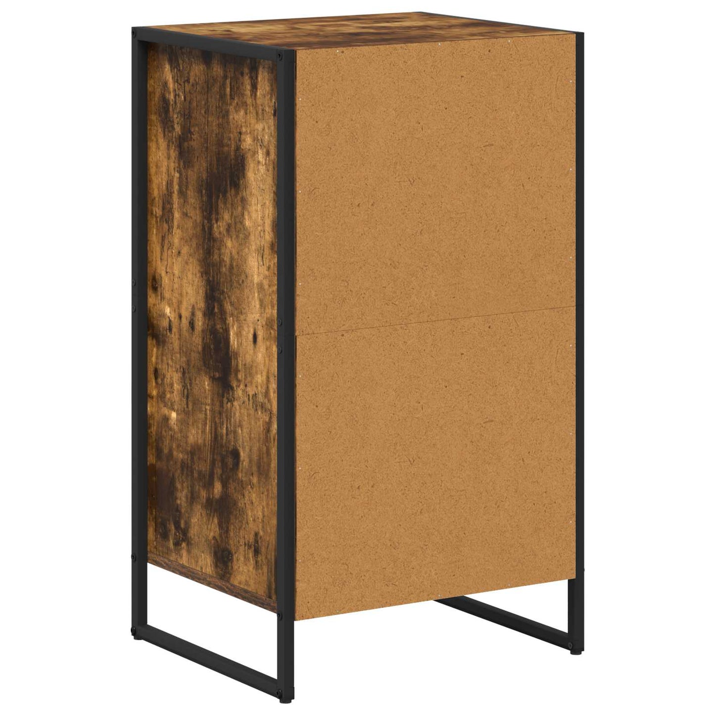 Serviesskap med skuff Røyk Eik 42 x 36 x 75.5 cm Konstruert tre