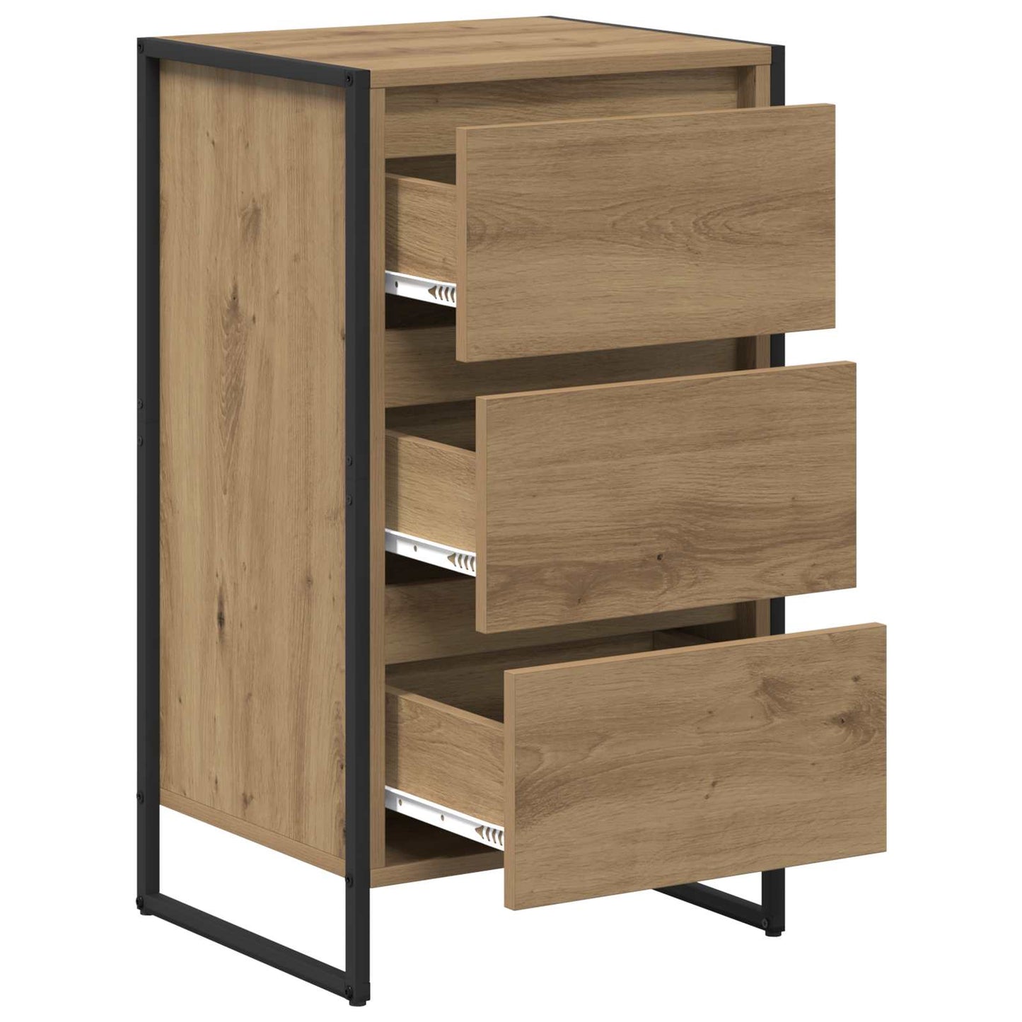 Serviesskap Kunstnerisk Eik 42 x 36 x 75.5 cm Konstruert tre