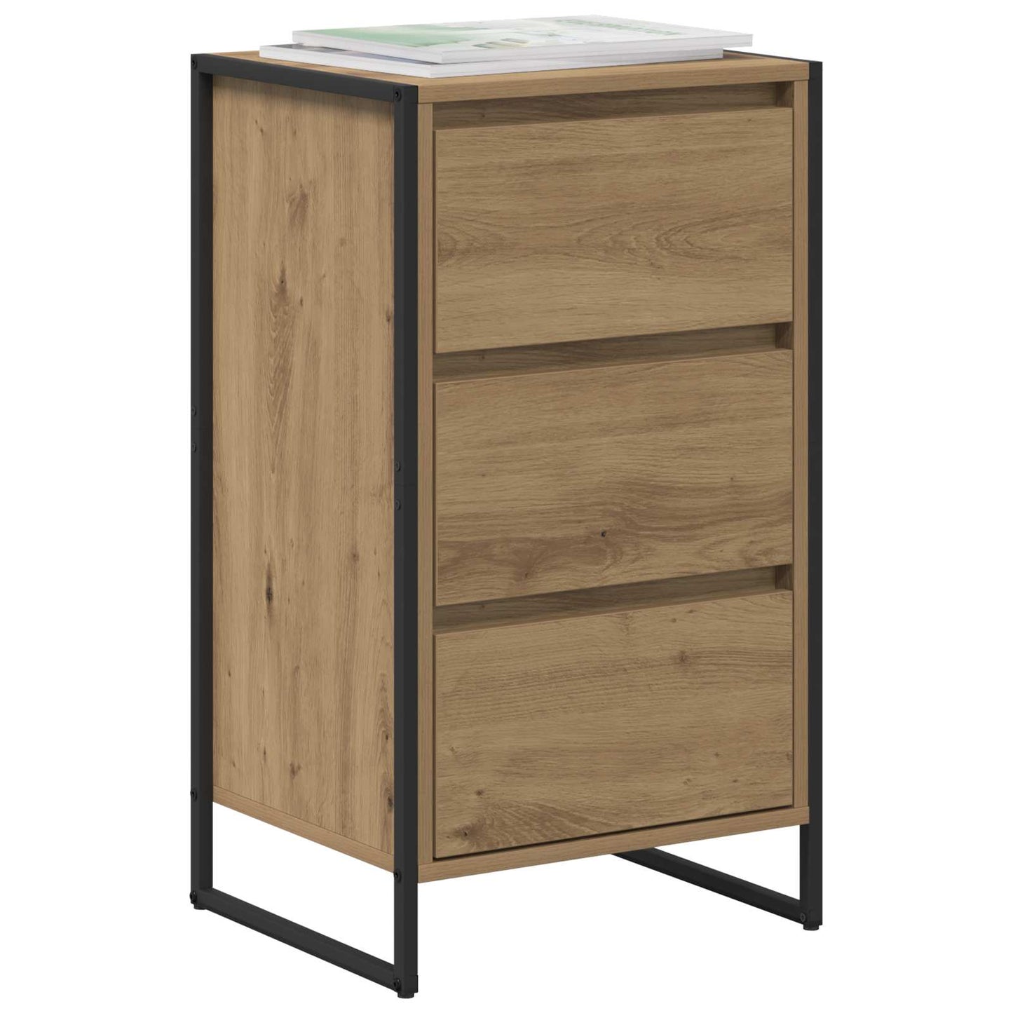 Serviesskap Kunstnerisk Eik 42 x 36 x 75.5 cm Konstruert tre
