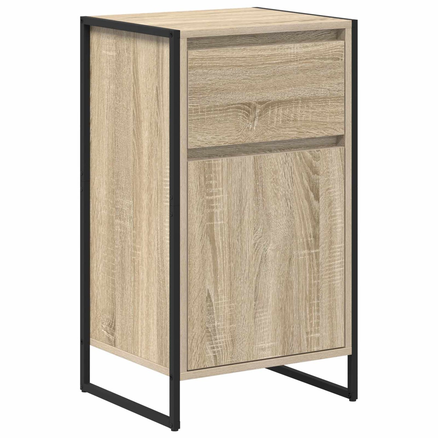 Serviesskap med skuff Sonoma 43 x 36 x 75,5 cm Konstruert tre