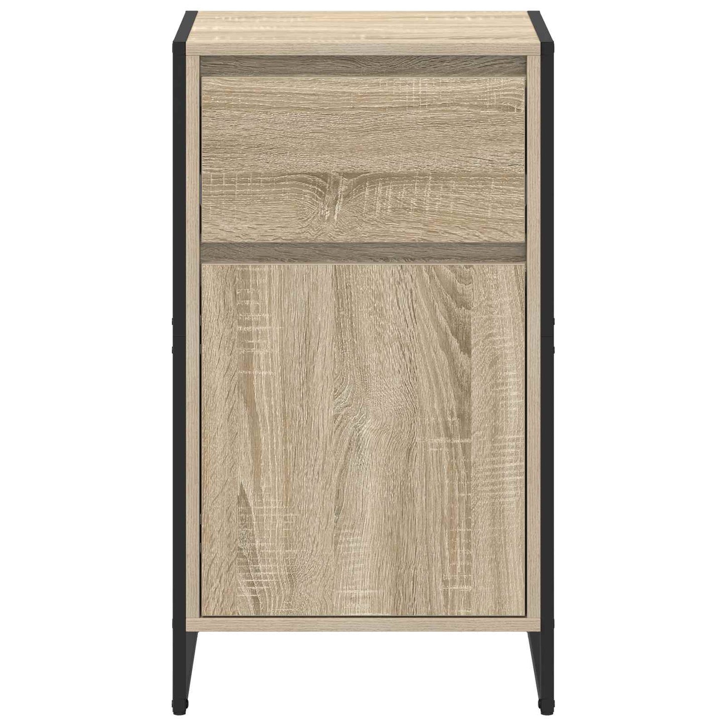 Serviesskap med skuff Sonoma 43 x 36 x 75,5 cm Konstruert tre