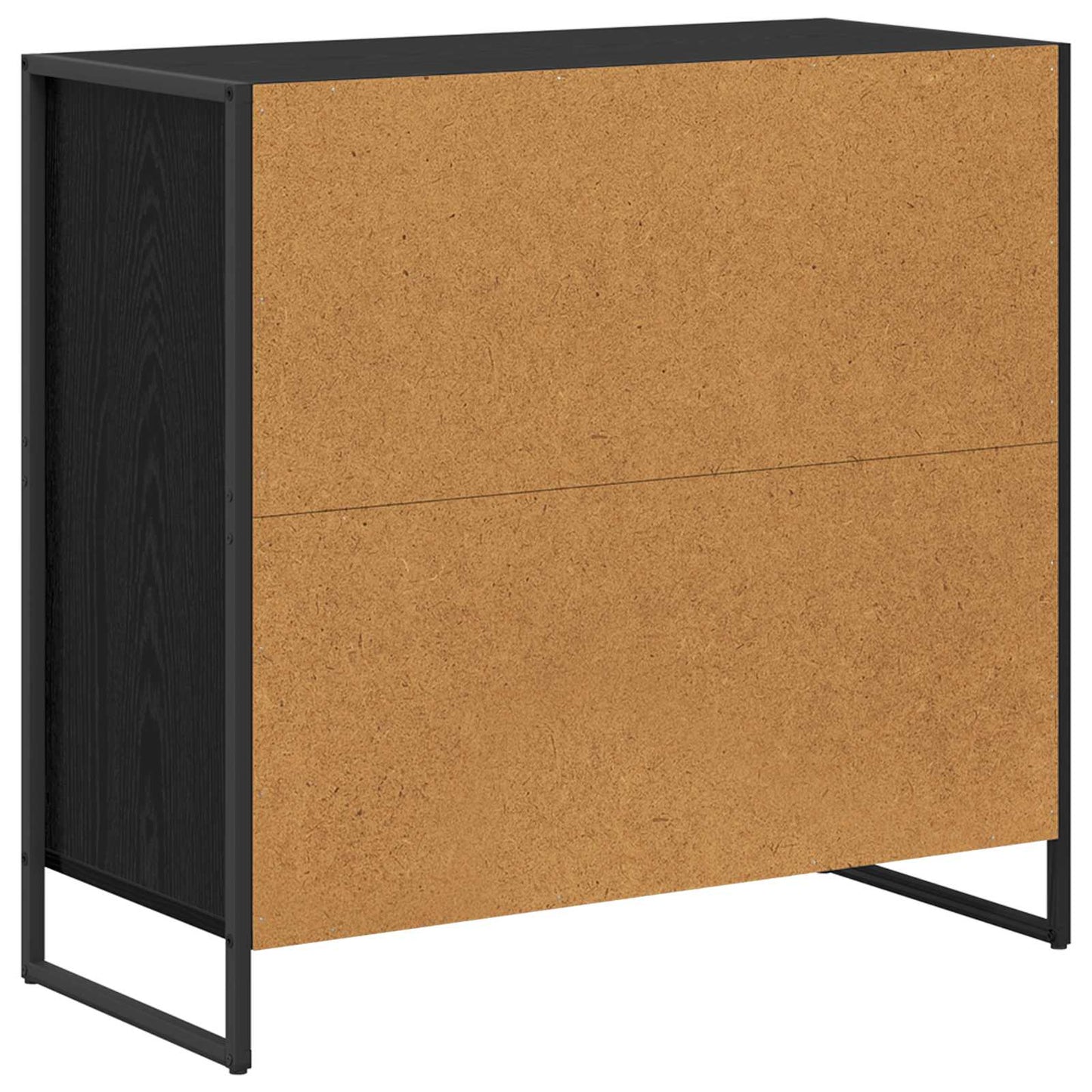 Serviesskap Svart Eik 79 x 36 x 75.5 cm Konstruert tre