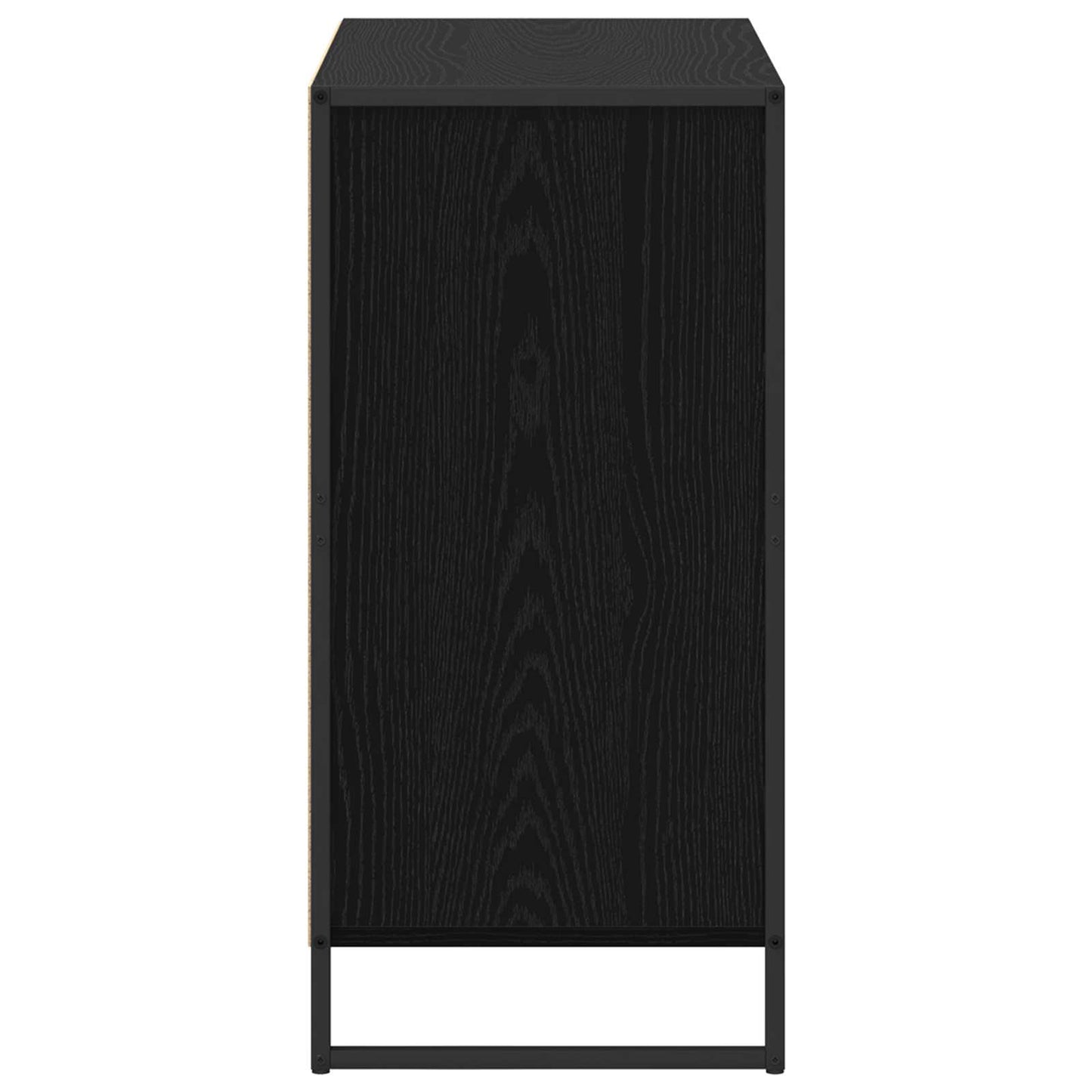 Serviesskap Svart Eik 79 x 36 x 75.5 cm Konstruert tre