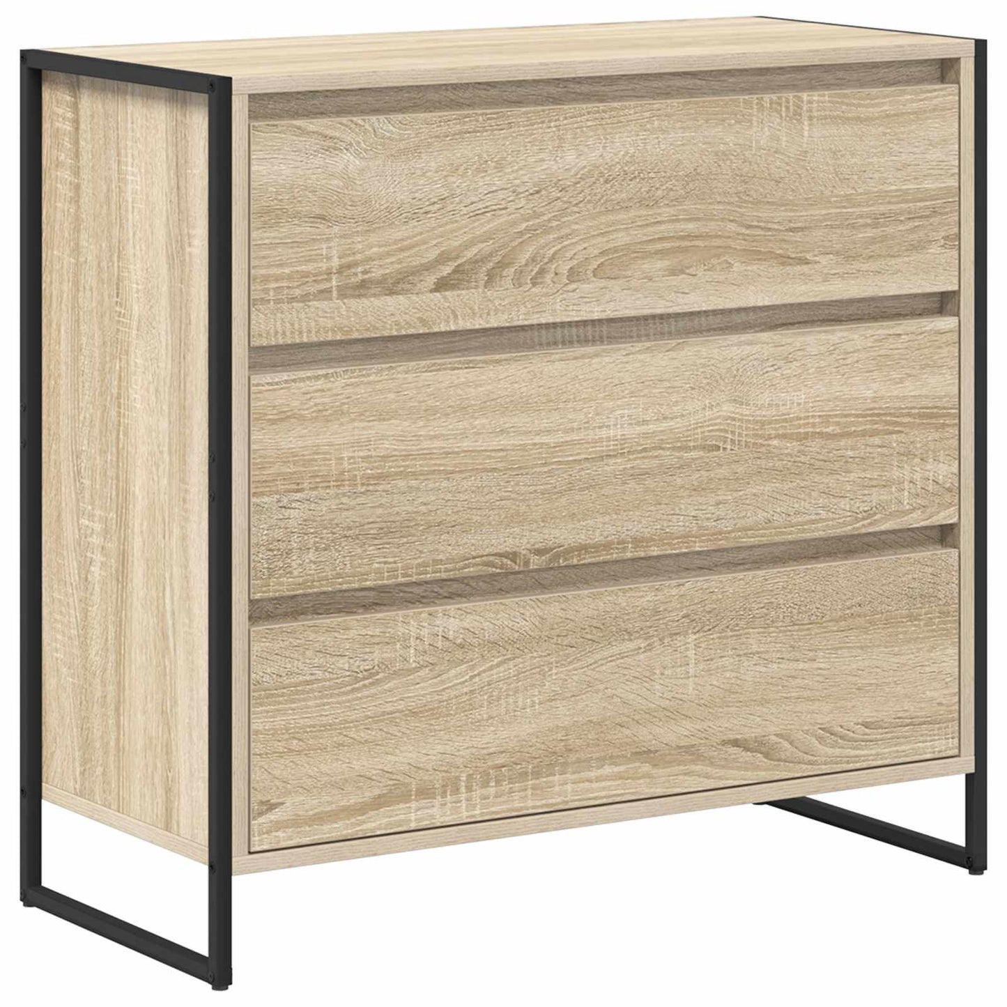 Serviesskap med skuff Sonoma 79 x 36 x 75.5 cm Konstruert tre