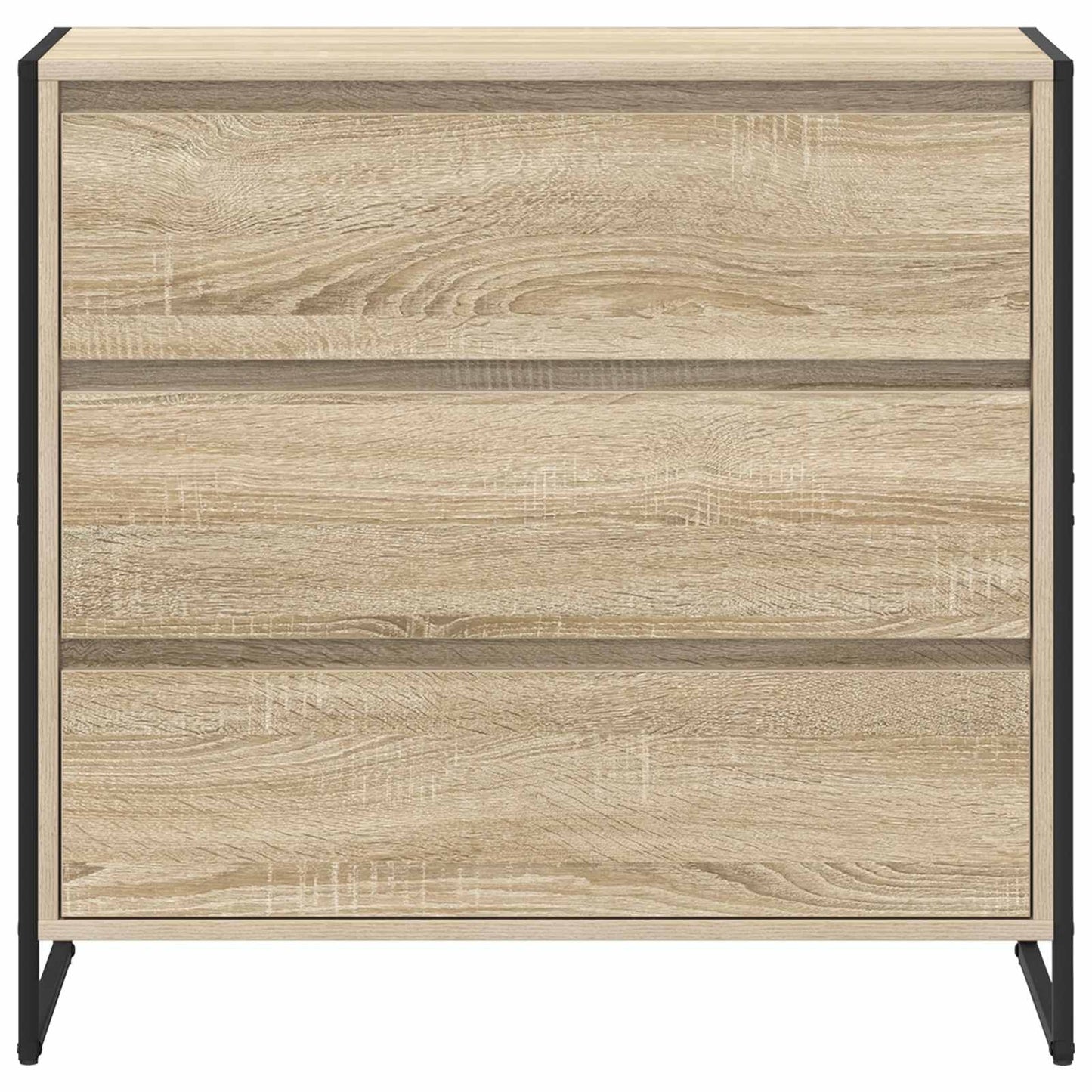 Serviesskap med skuff Sonoma 79 x 36 x 75.5 cm Konstruert tre