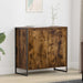 Sideskap Røyk Eik 79 x 36 x 75 cm Konstruert tre