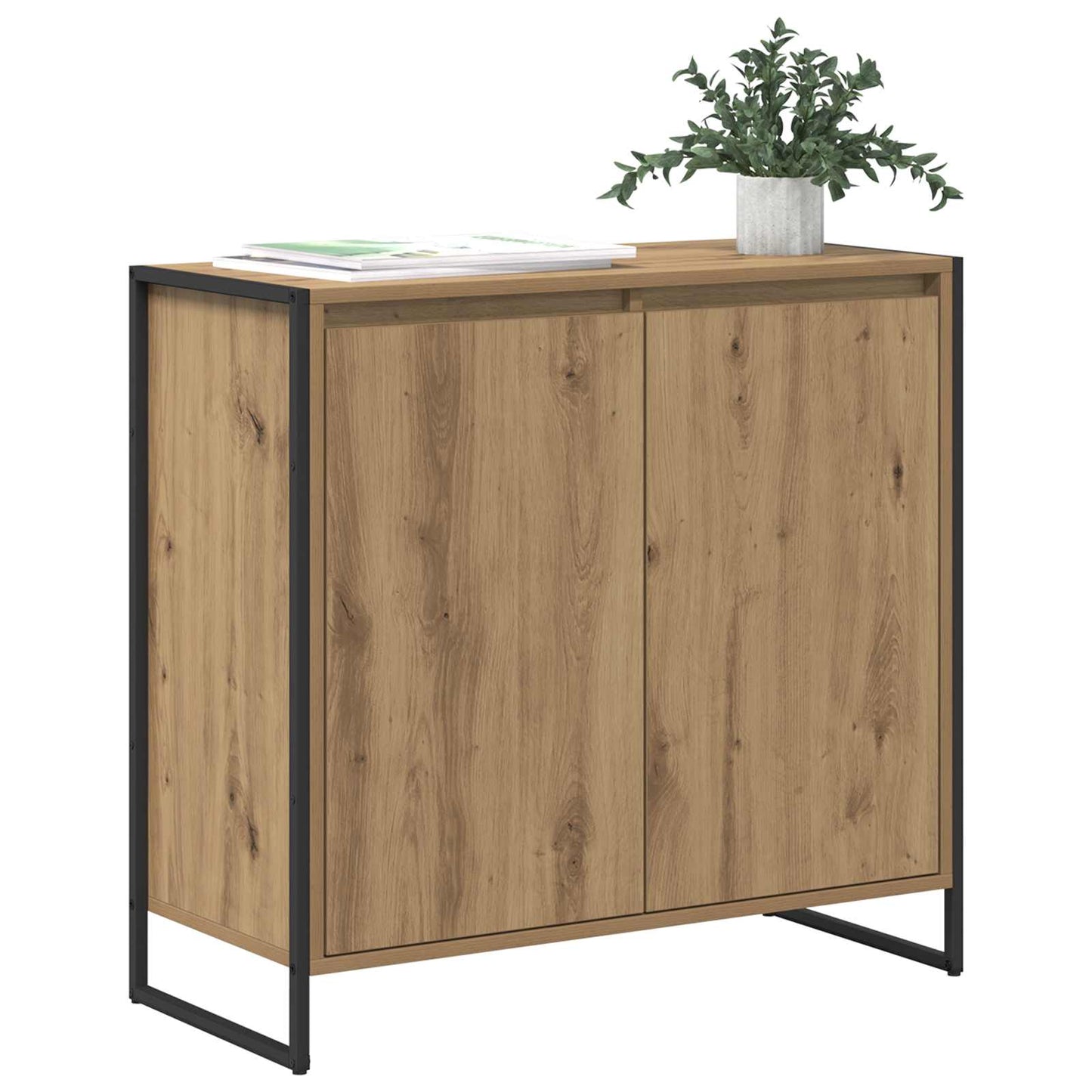 Sideskap Kunstnerisk Eik 79 x 36 x 75 cm Konstruert tre