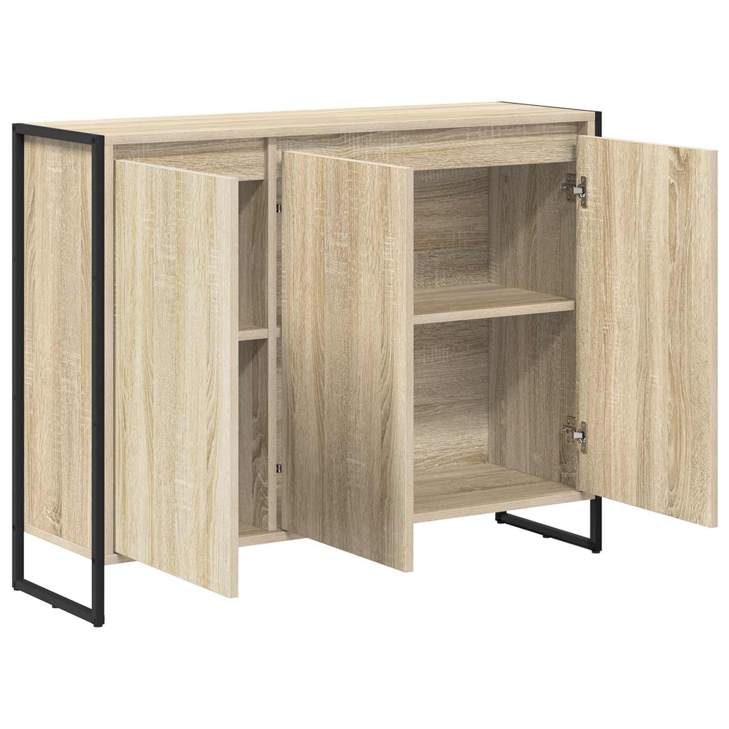 Sideskap Sonoma 96,5 x 30 x 75 cm Konstruert tre