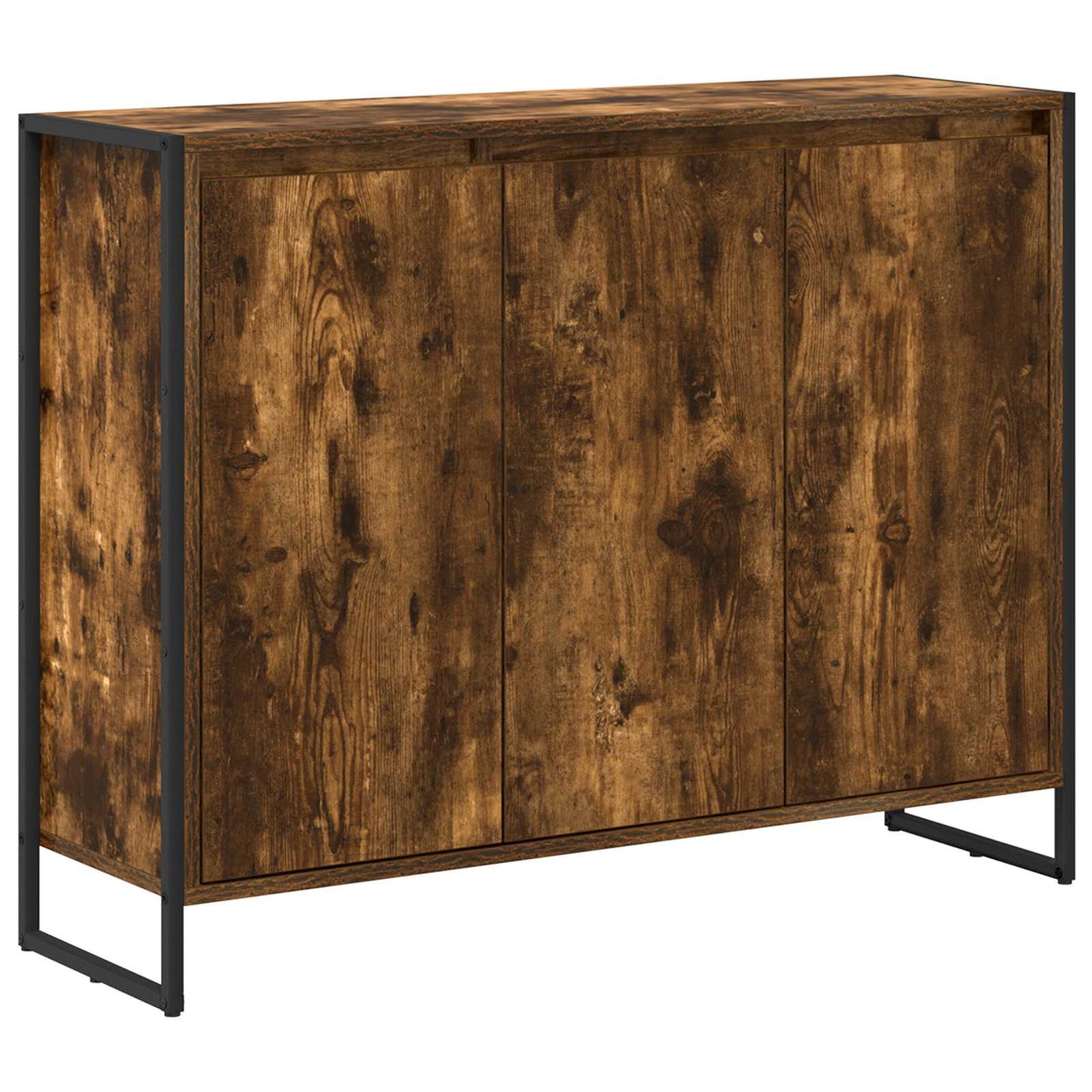 Sideskap Røyk Eik 96,5 x 30 x 75 cm Konstruert tre