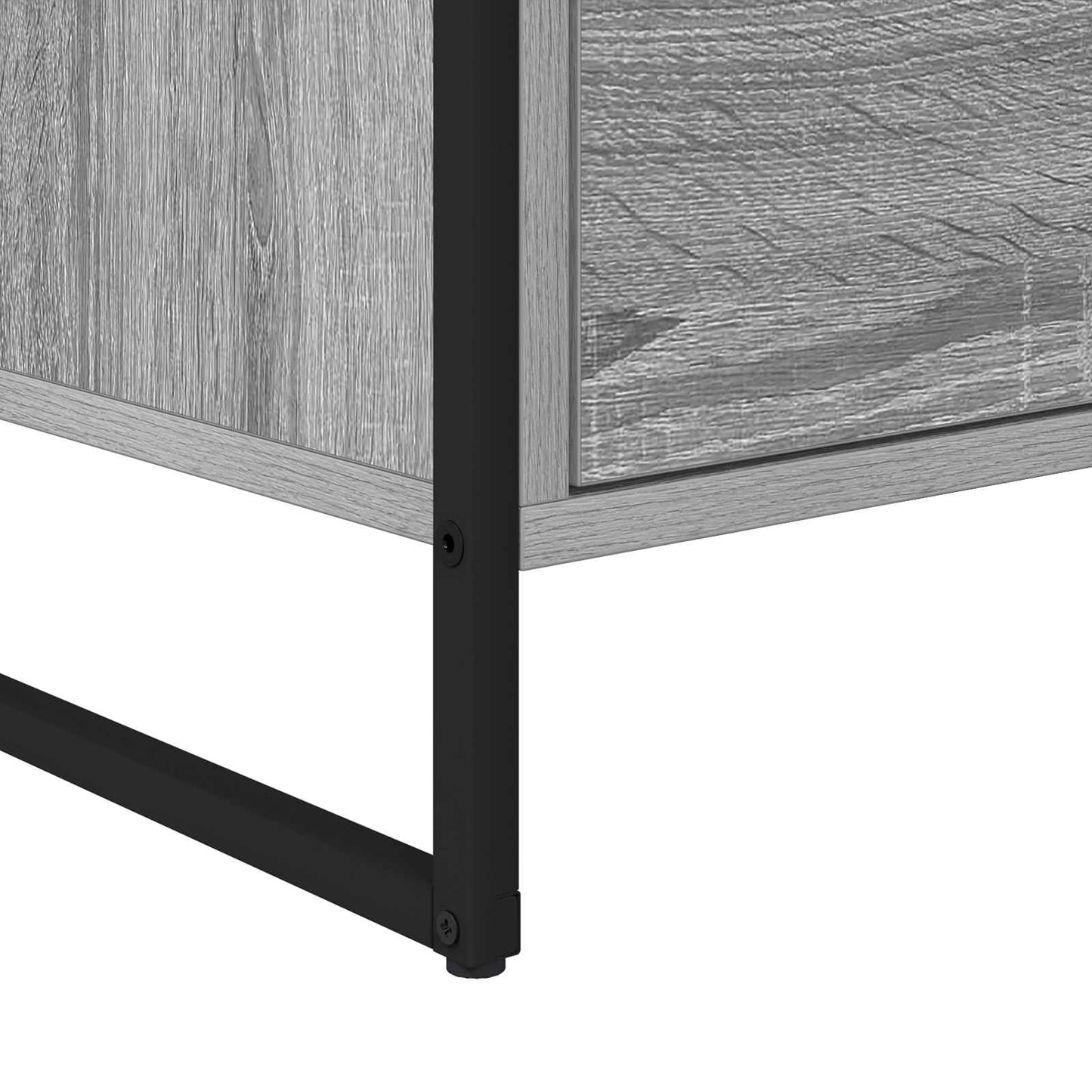Sideskap Grå Sonoma 96,5 x 30 x 75 cm Konstruert tre