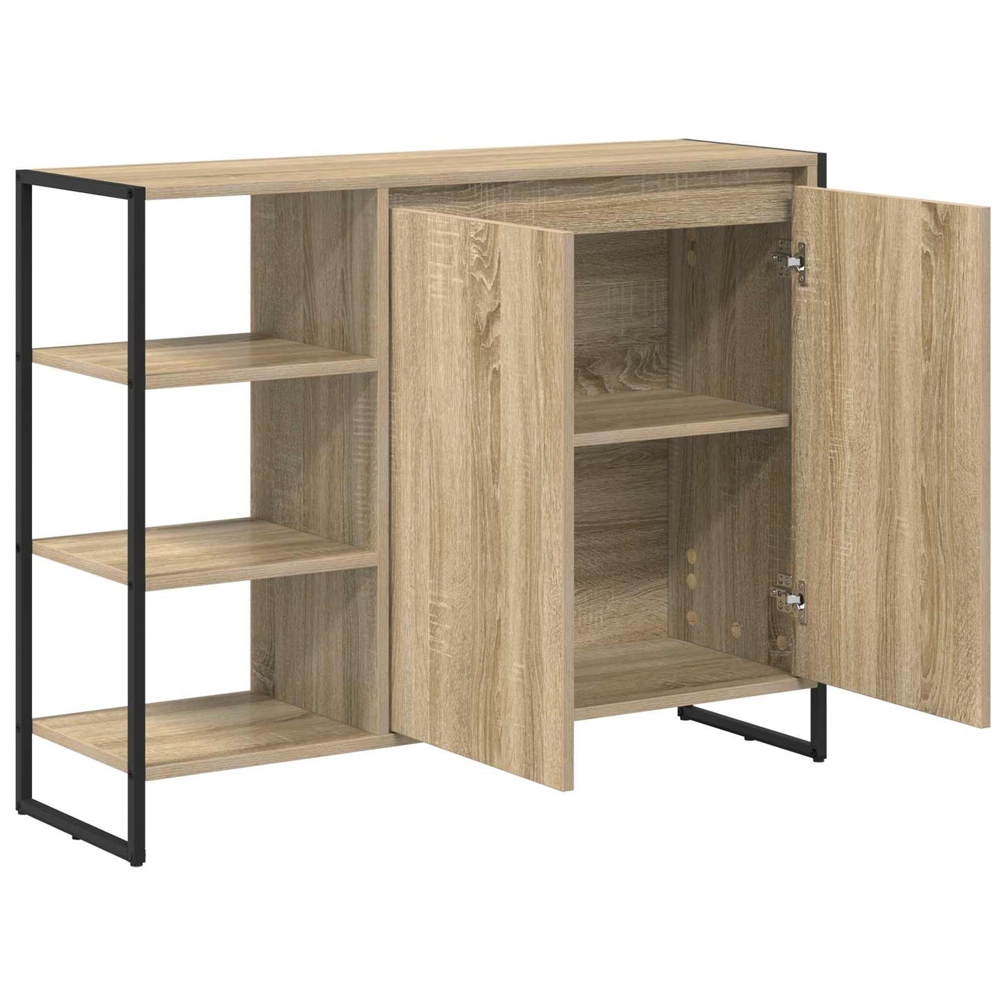 Sideskap Sonoma 96.5 x 30 x 75 cm Konstruert tre