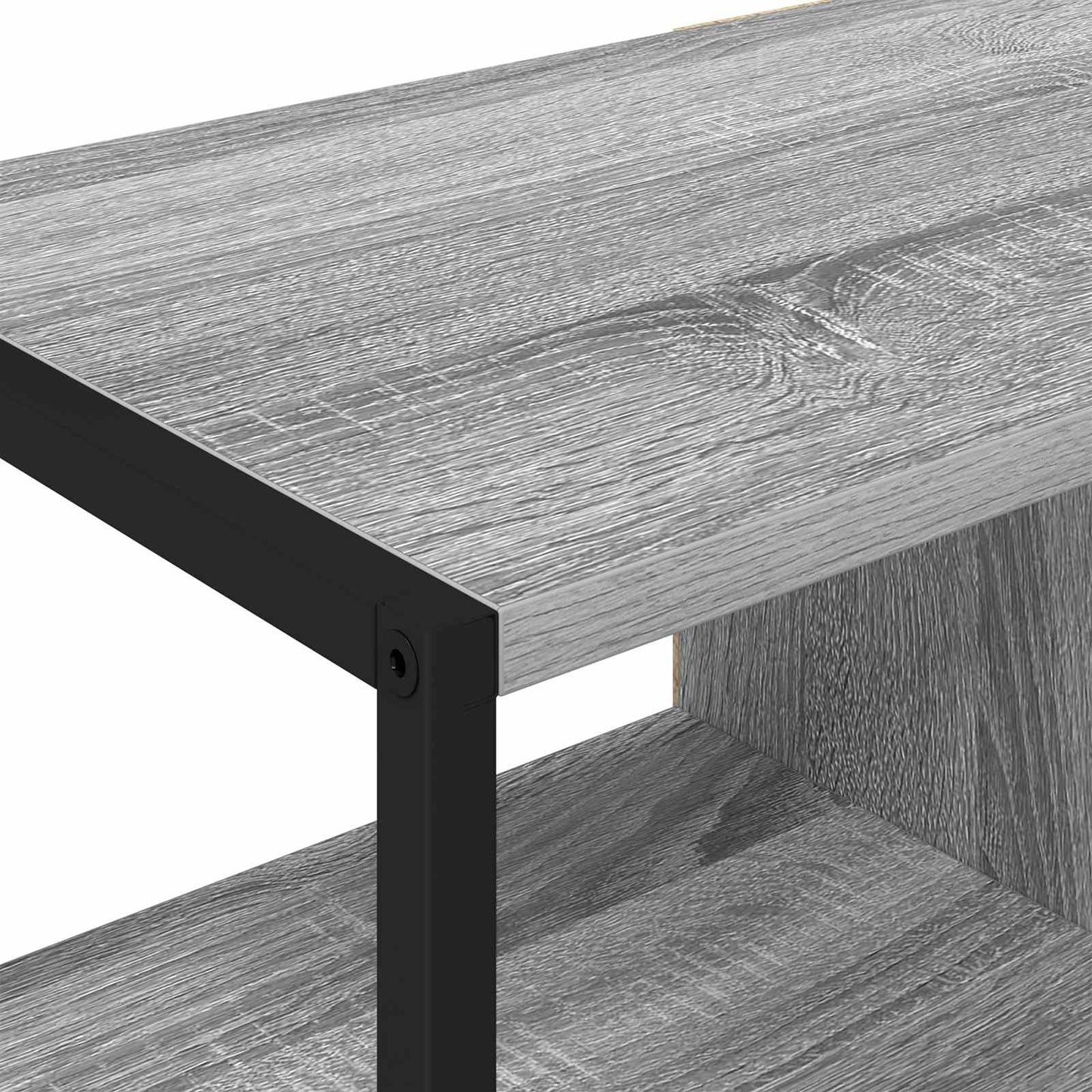 Sideskap Grå Sonoma 96.5 x 30 x 75 cm Konstruert tre