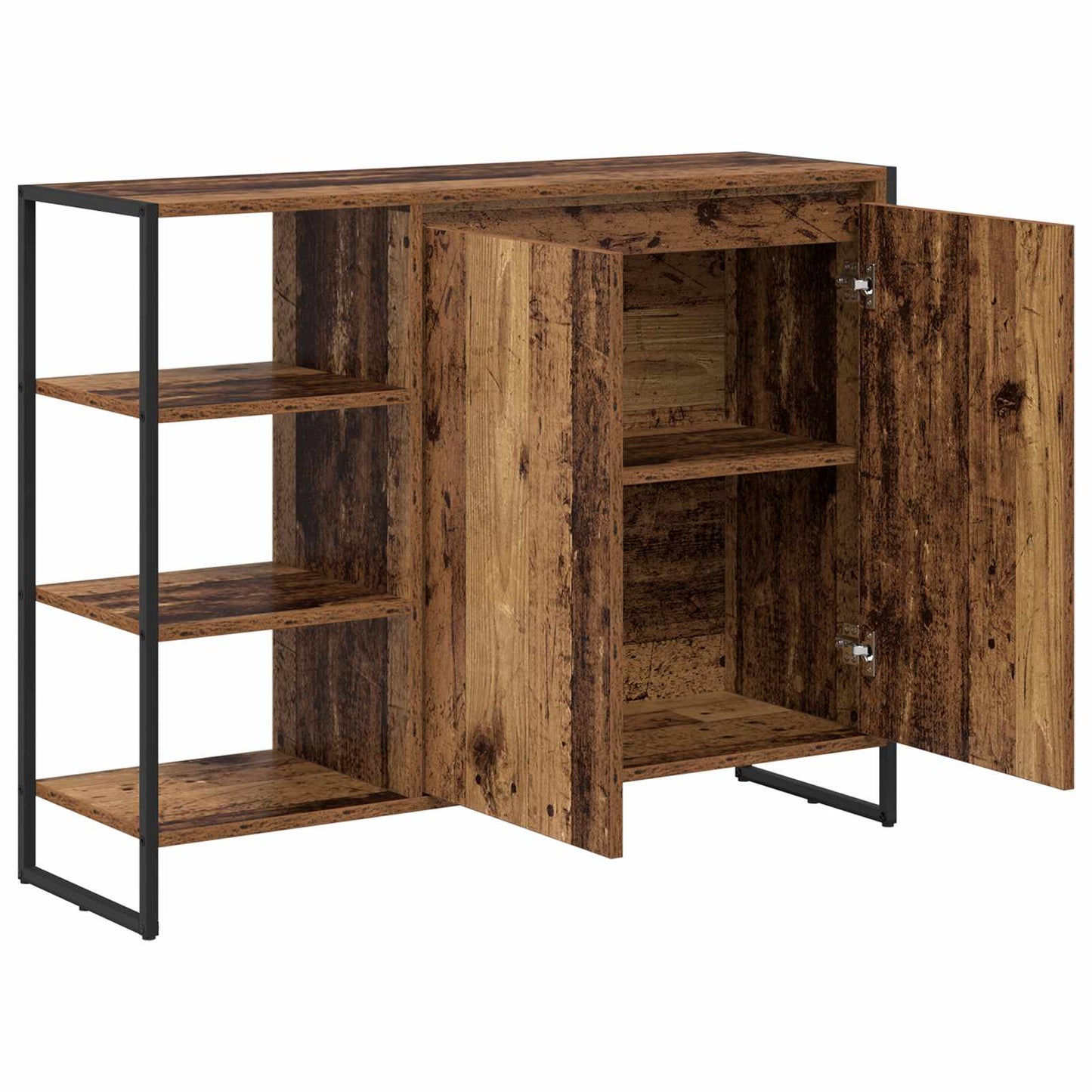 Sideskap Gamle tre 96.5 x 30 x 75 cm Konstruert tre