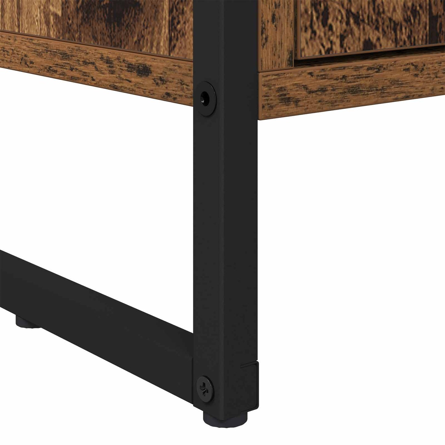 Bokskap med skuff Gamle tre 43 x 36 x 150.5 cm Konstruert tre